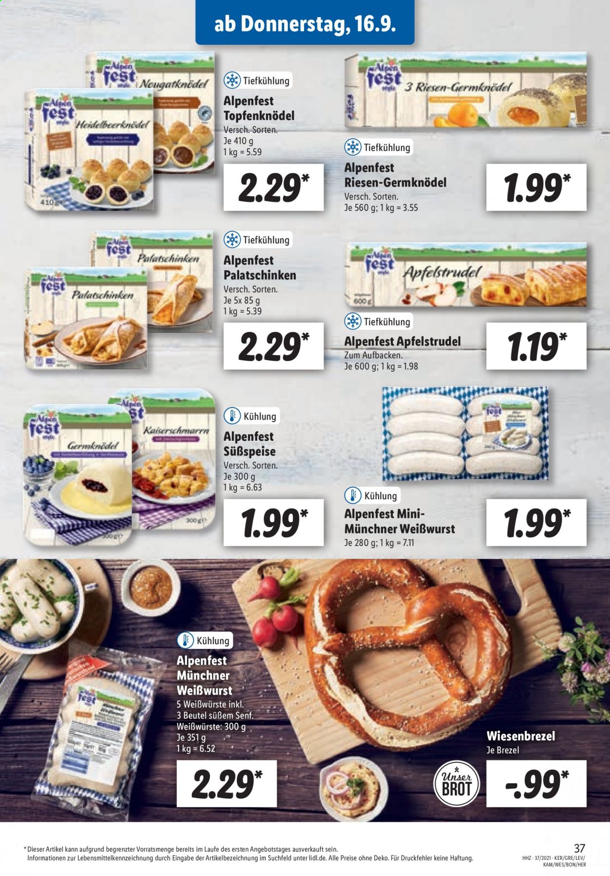 Lidl Prospekte  - 13.09.2021 - 13.09.2021. Seite 37