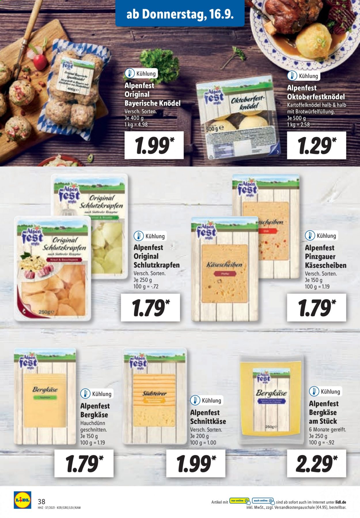 Lidl Prospekte  - 13.09.2021 - 13.09.2021. Seite 38