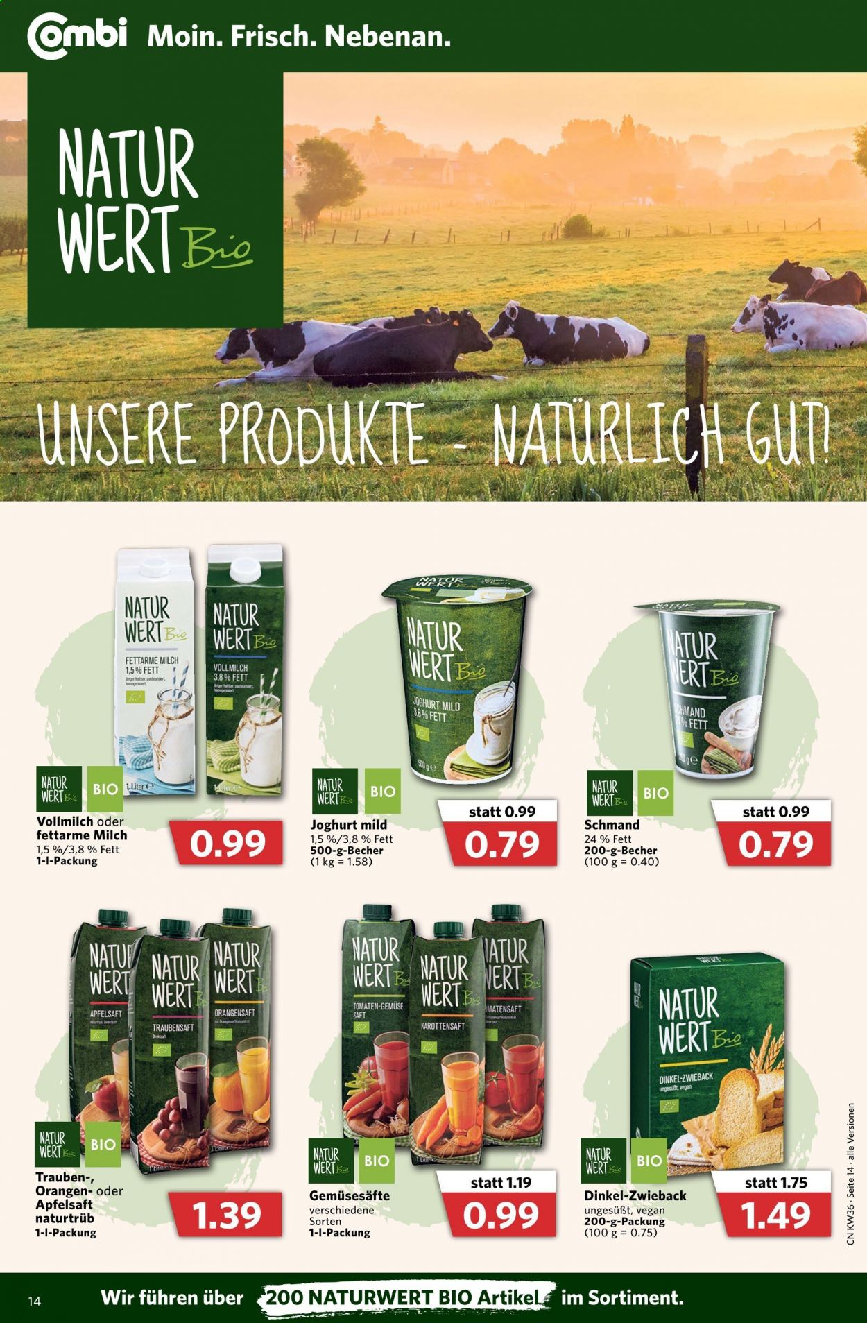 Combi Prospekte  - 6.09.2021 - 11.09.2021. Seite 14