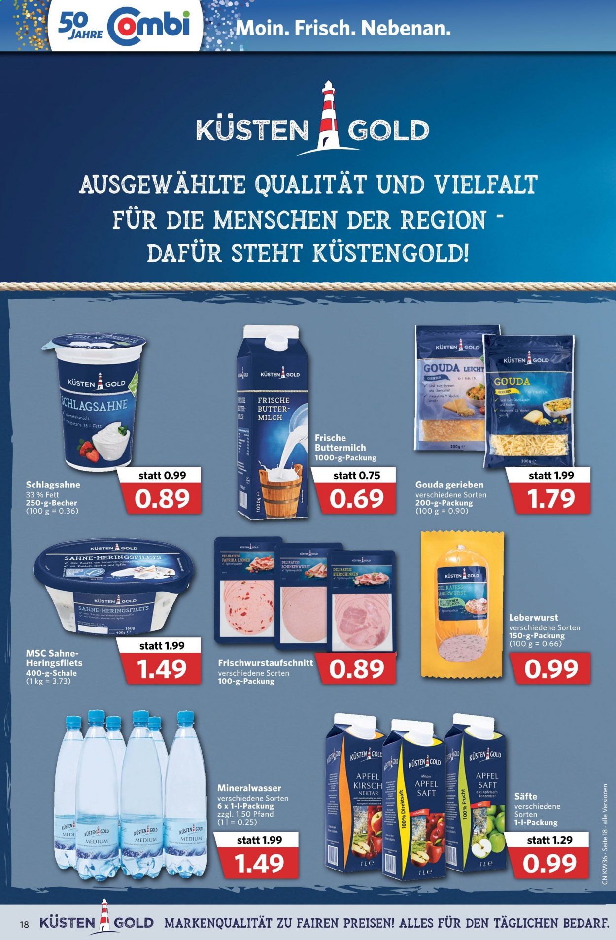 Combi Prospekte  - 6.09.2021 - 11.09.2021. Seite 18