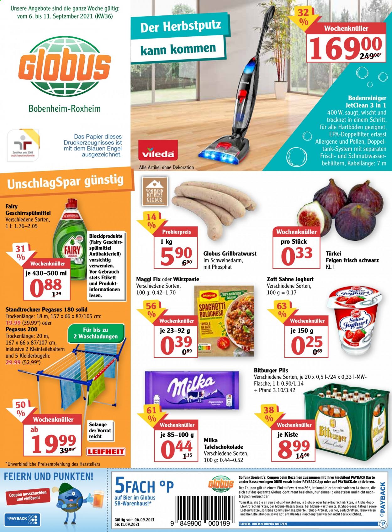 Globus Prospekte  - 6.09.2021 - 11.09.2021. Seite 5