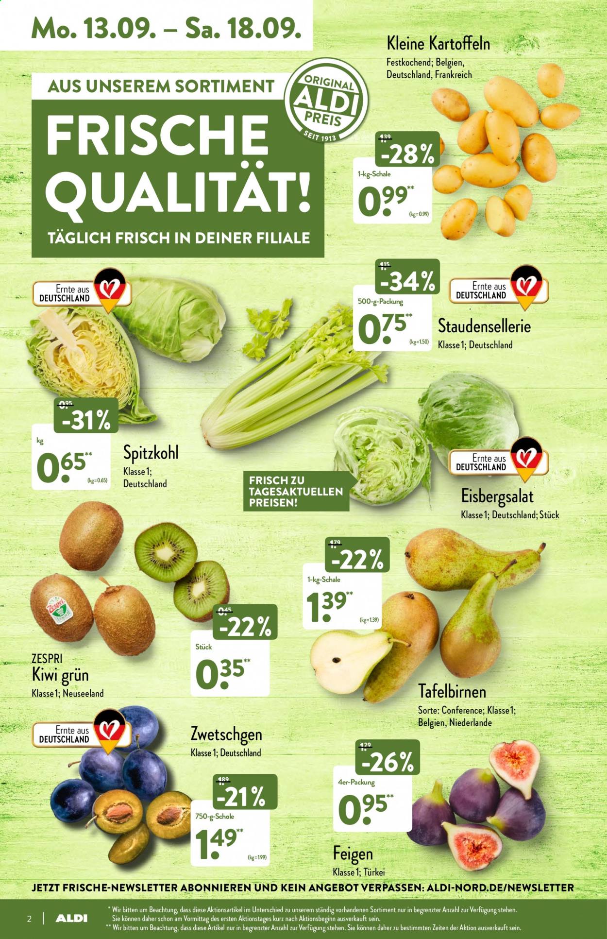 ALDI Nord Prospekte  - 13.09.2021 - 18.09.2021. Seite 2