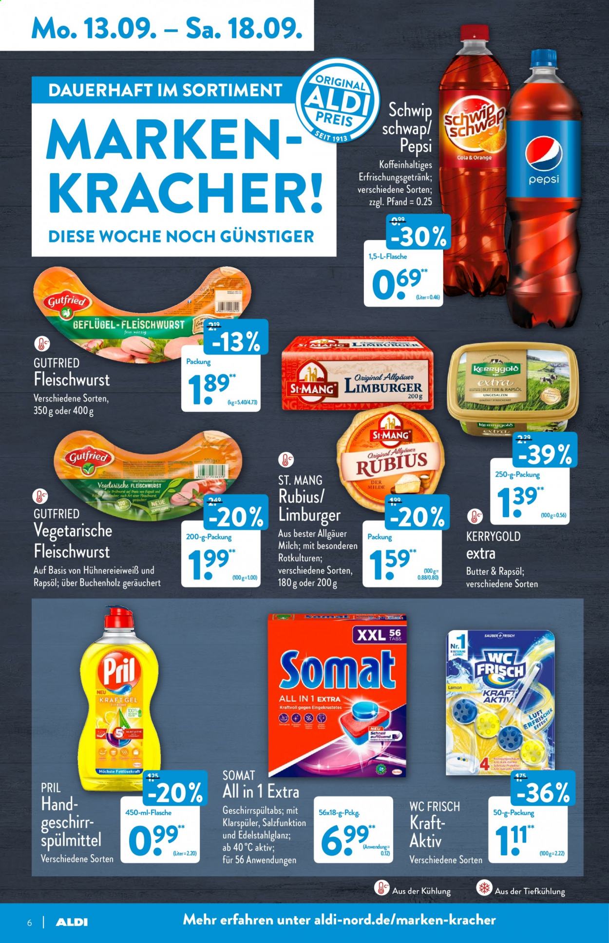 ALDI Nord Prospekte  - 13.09.2021 - 18.09.2021. Seite 6