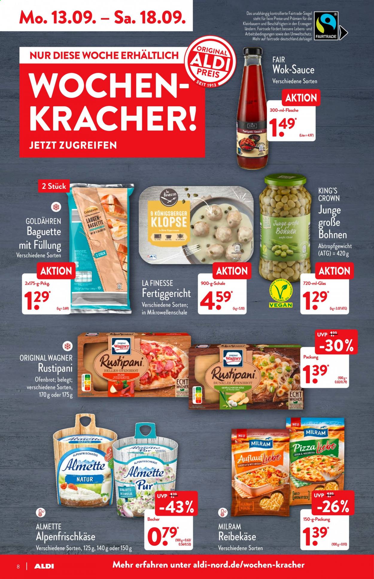 ALDI Nord Prospekte  - 13.09.2021 - 18.09.2021. Seite 8