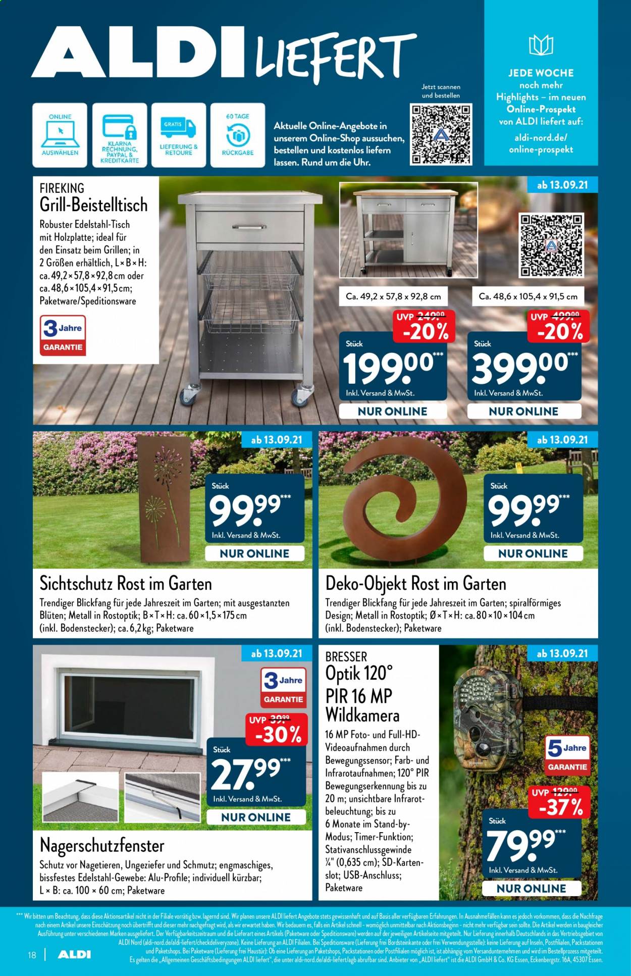ALDI Nord Prospekte  - 13.09.2021 - 18.09.2021. Seite 18
