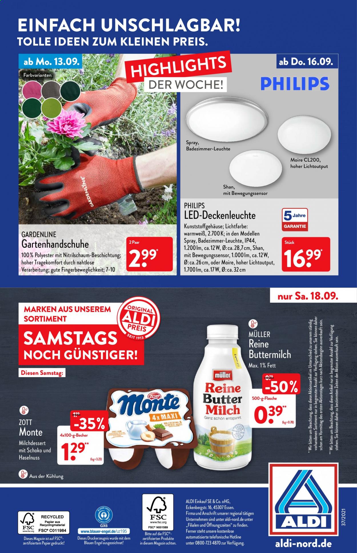 ALDI Nord Prospekte  - 13.09.2021 - 18.09.2021. Seite 36