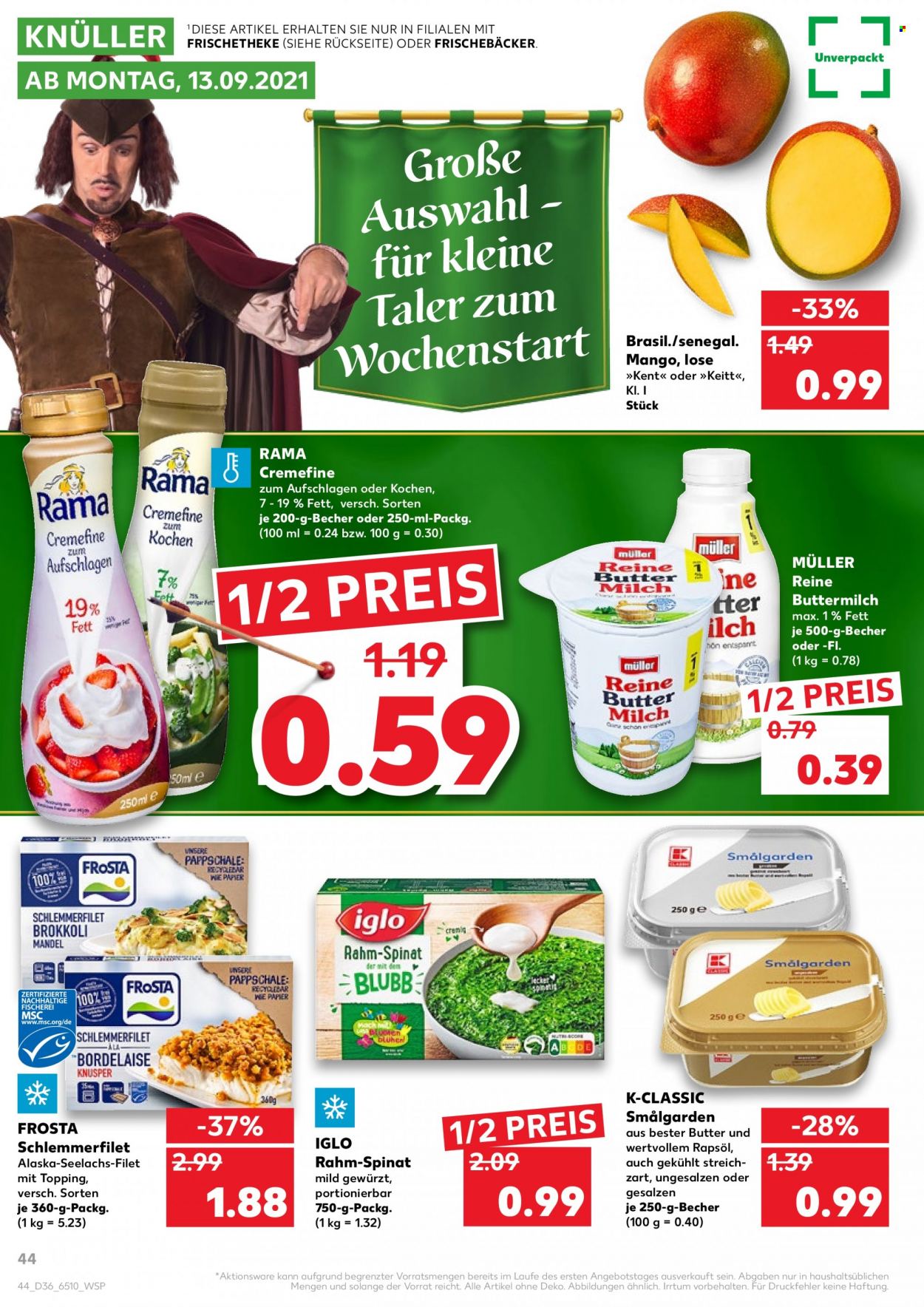 Kaufland Prospekte  - 9.09.2021 - 15.09.2021. Seite 44