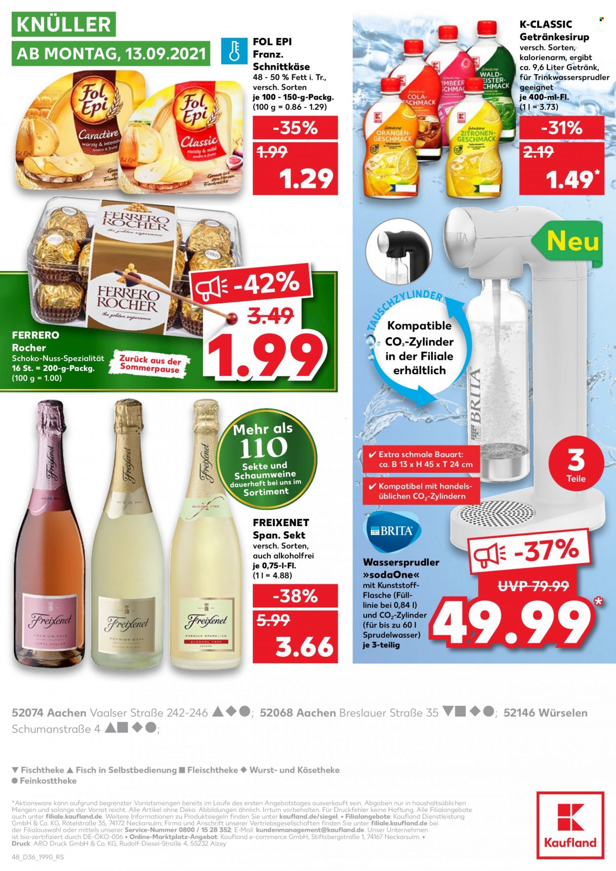 Kaufland Prospekte  - 9.09.2021 - 15.09.2021. Seite 48
