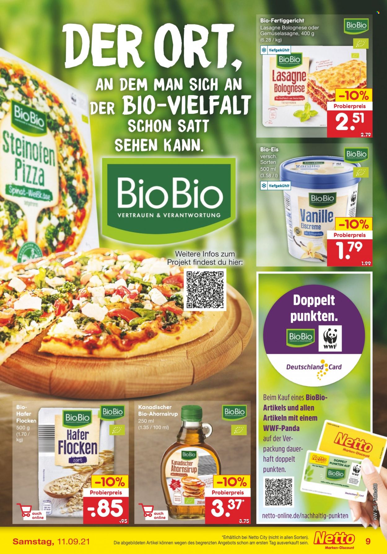 Netto Marken-Discount Prospekte  - 6.09.2021 - 11.09.2021. Seite 9