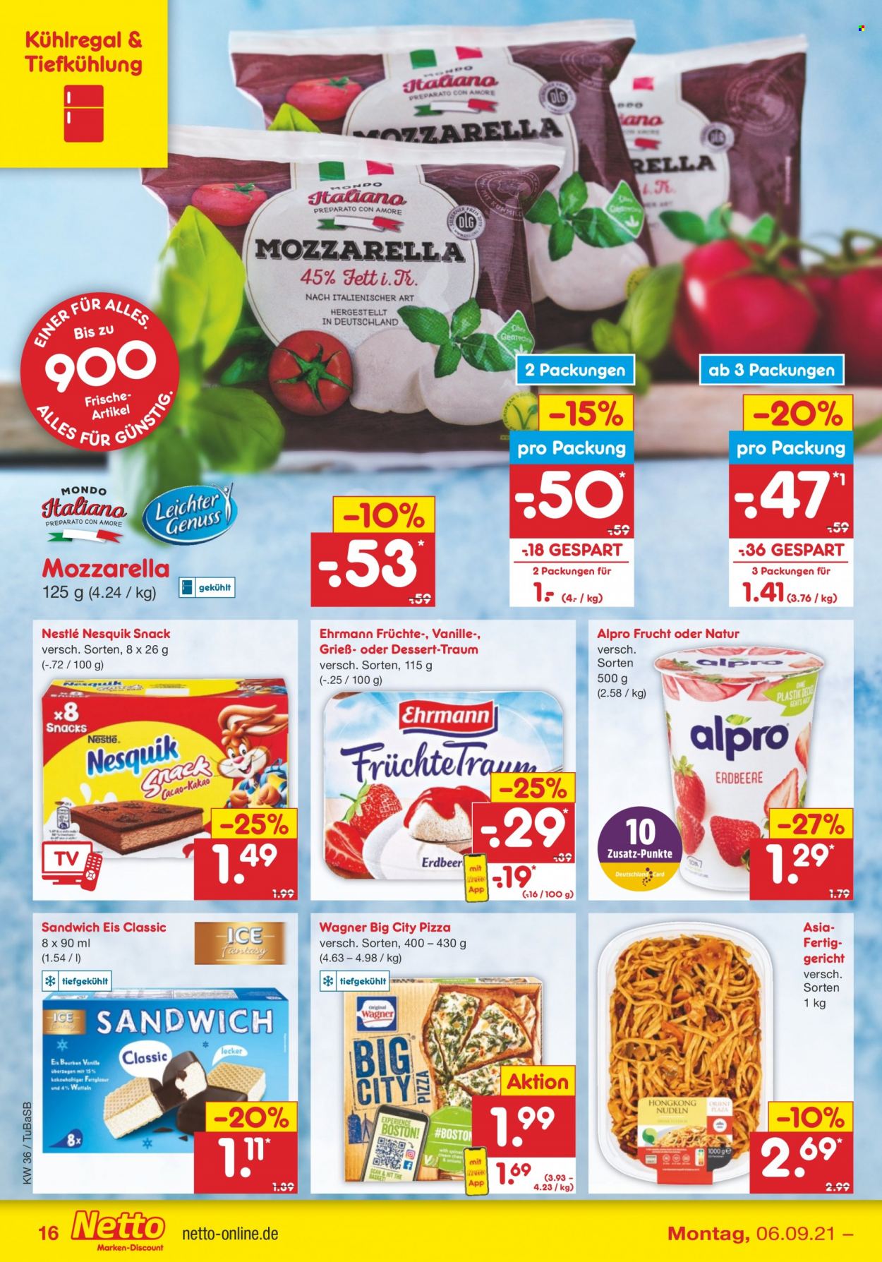 Netto Marken-Discount Prospekte  - 6.09.2021 - 11.09.2021. Seite 16