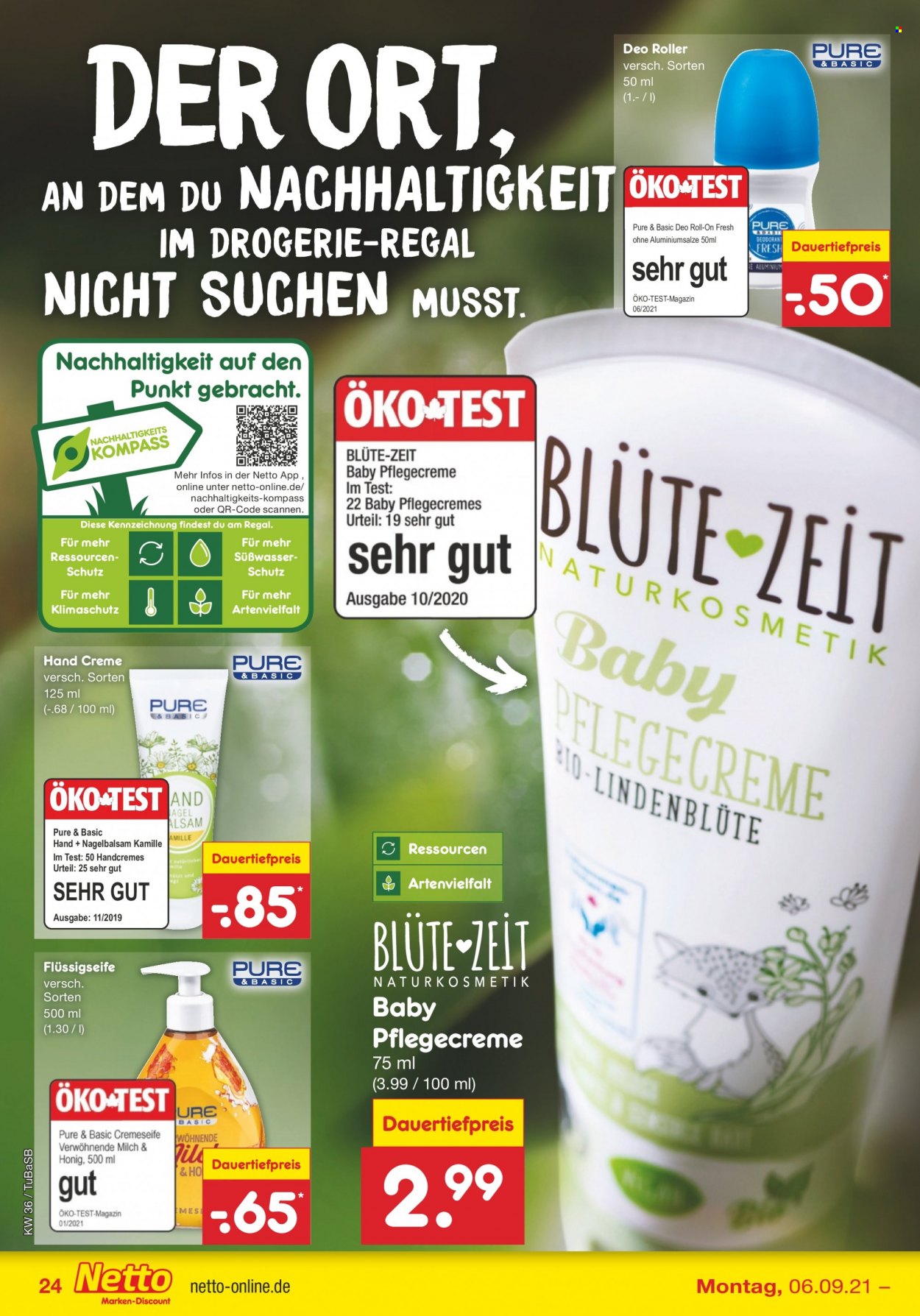 Netto Marken-Discount Prospekte  - 6.09.2021 - 11.09.2021. Seite 24