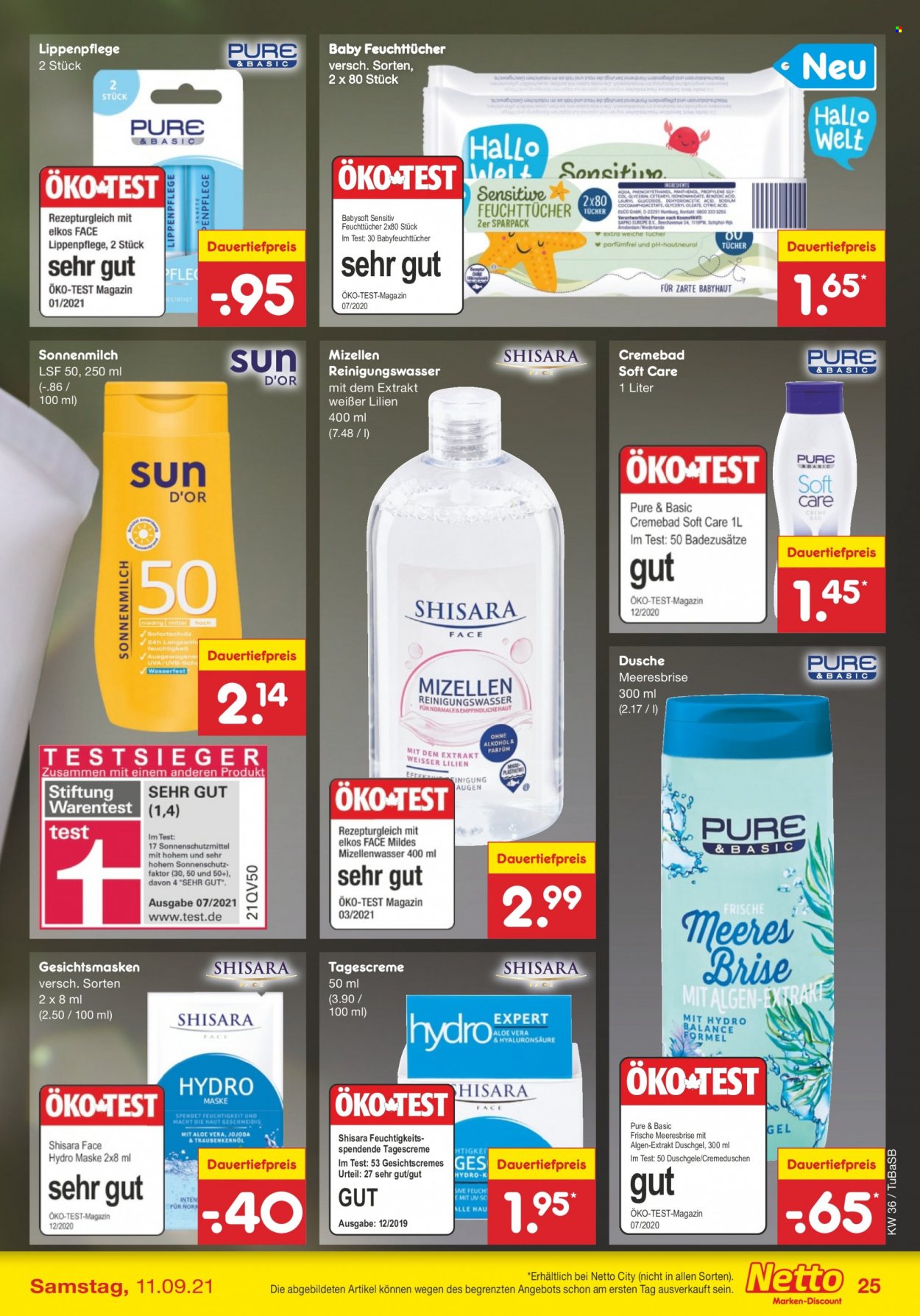 Netto Marken-Discount Prospekte  - 6.09.2021 - 11.09.2021. Seite 25