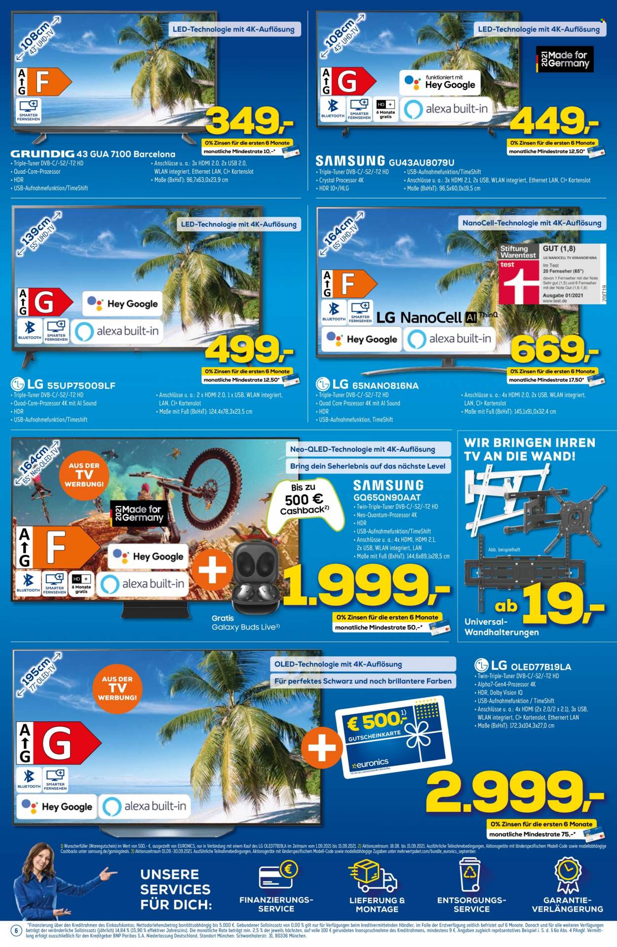 Euronics Prospekte  - 6.09.2021 - 13.09.2021. Seite 6
