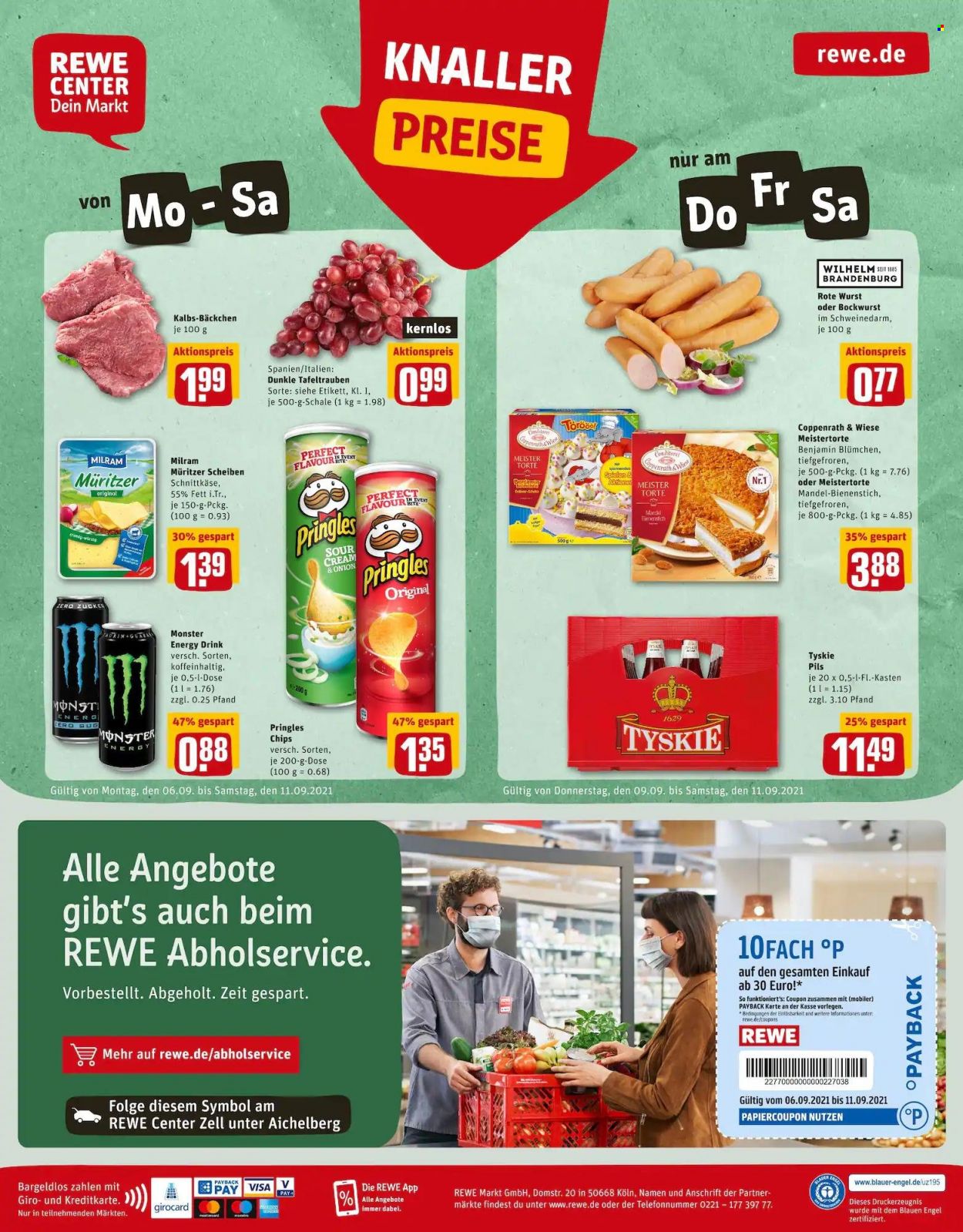 REWE Prospekte  - 6.09.2021 - 11.09.2021. Seite 28