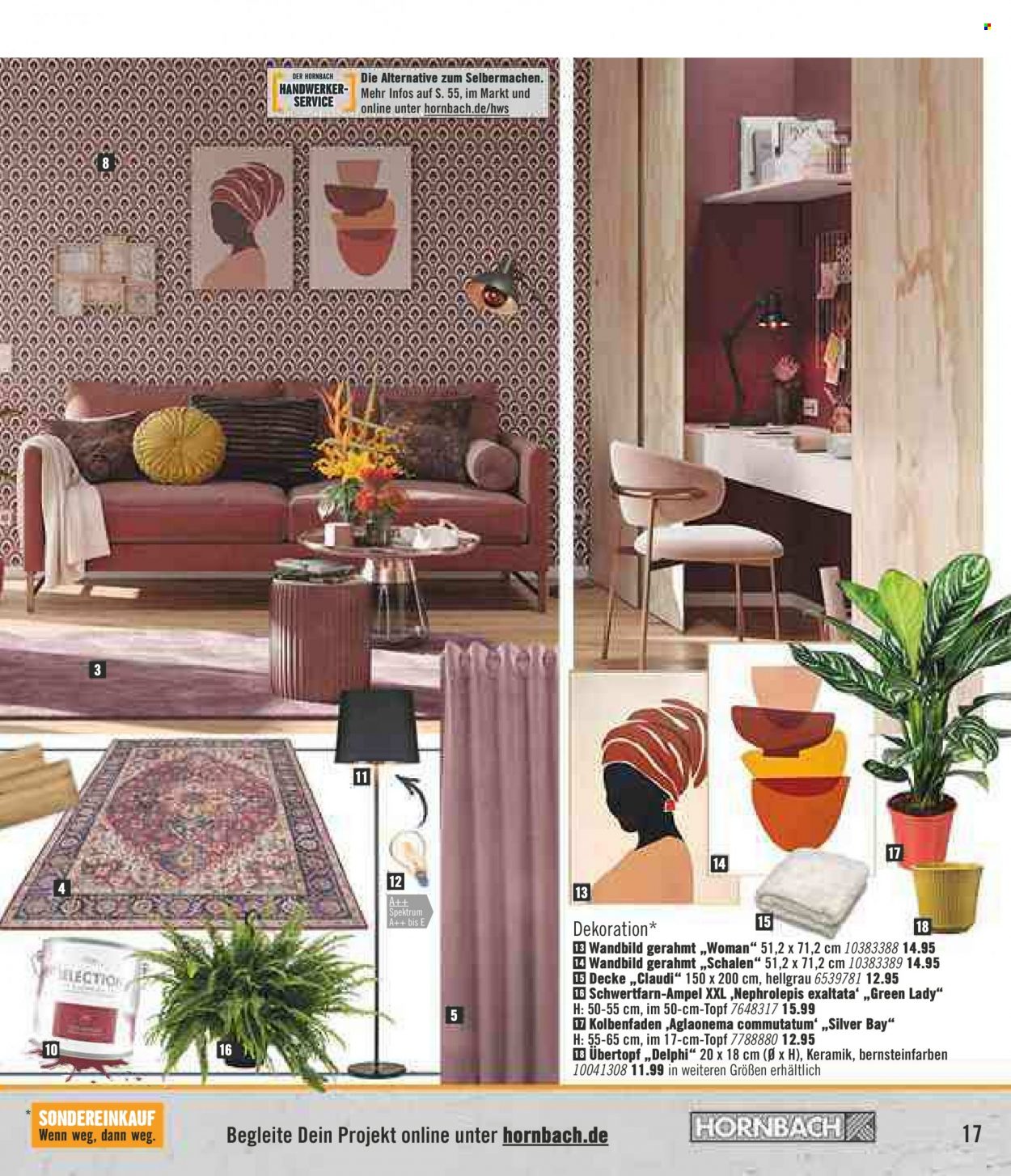 Hornbach Prospekte  - 7.09.2021 - 6.10.2021. Seite 17