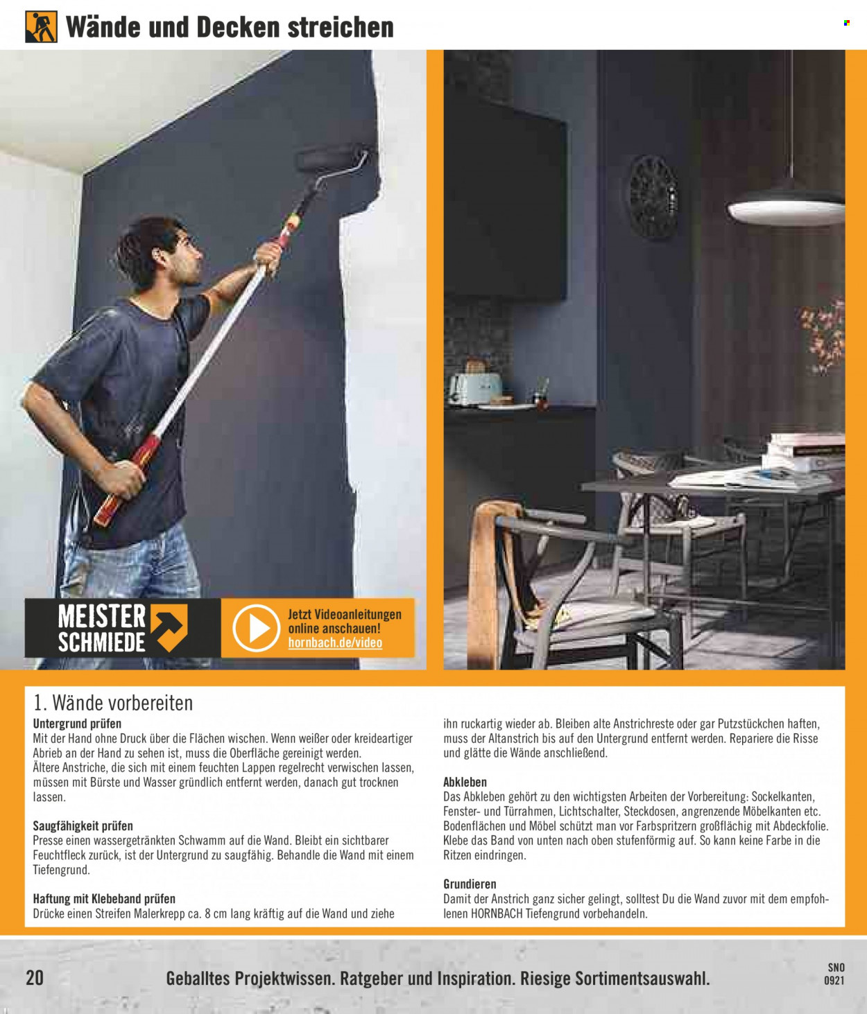 Hornbach Prospekte  - 7.09.2021 - 6.10.2021. Seite 20
