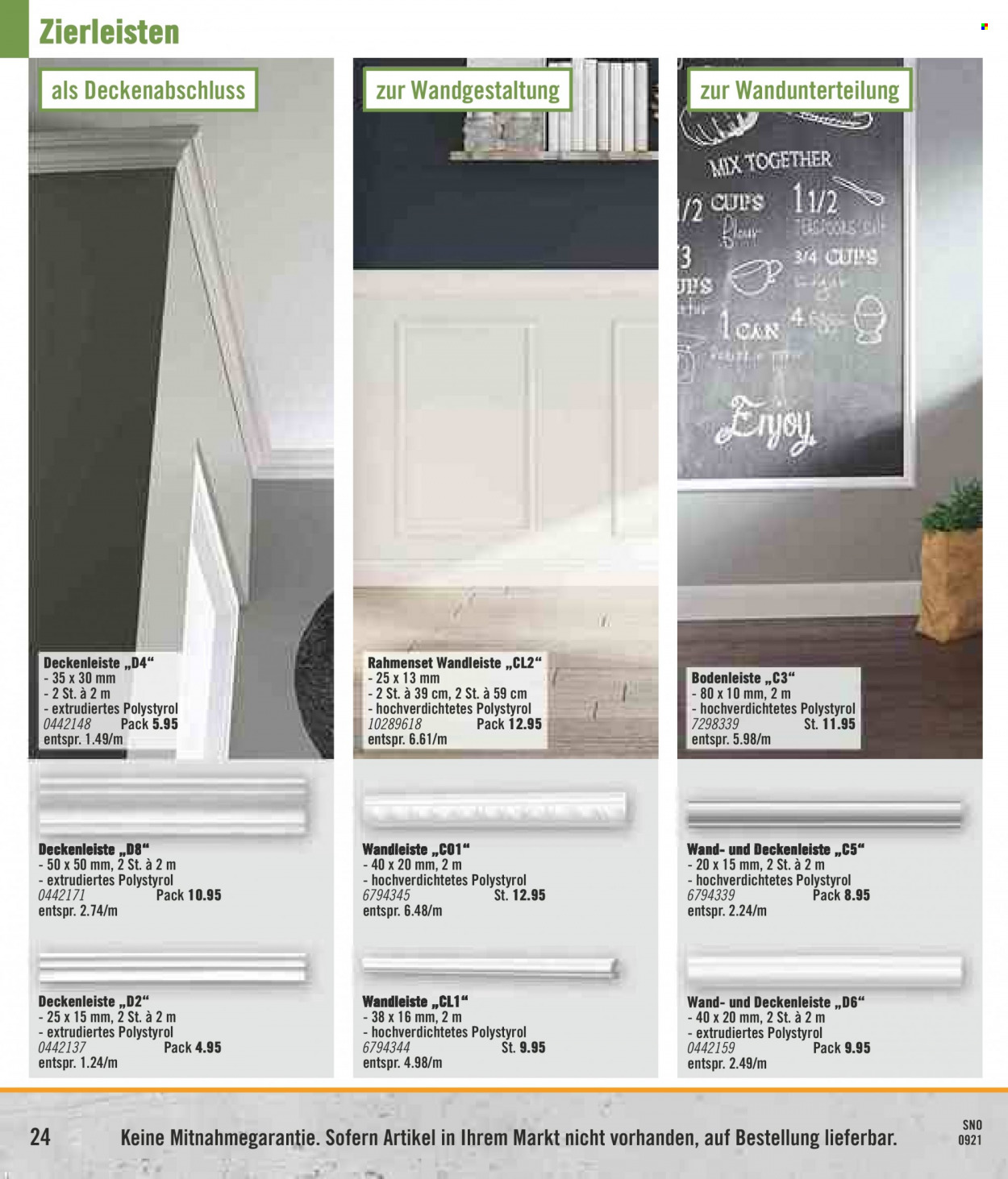 Hornbach Prospekte  - 7.09.2021 - 6.10.2021. Seite 24