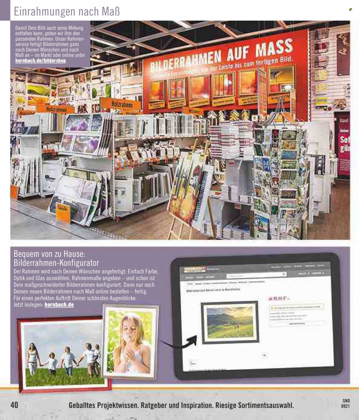 Hornbach Prospekte  - 7.09.2021 - 6.10.2021. Seite 40
