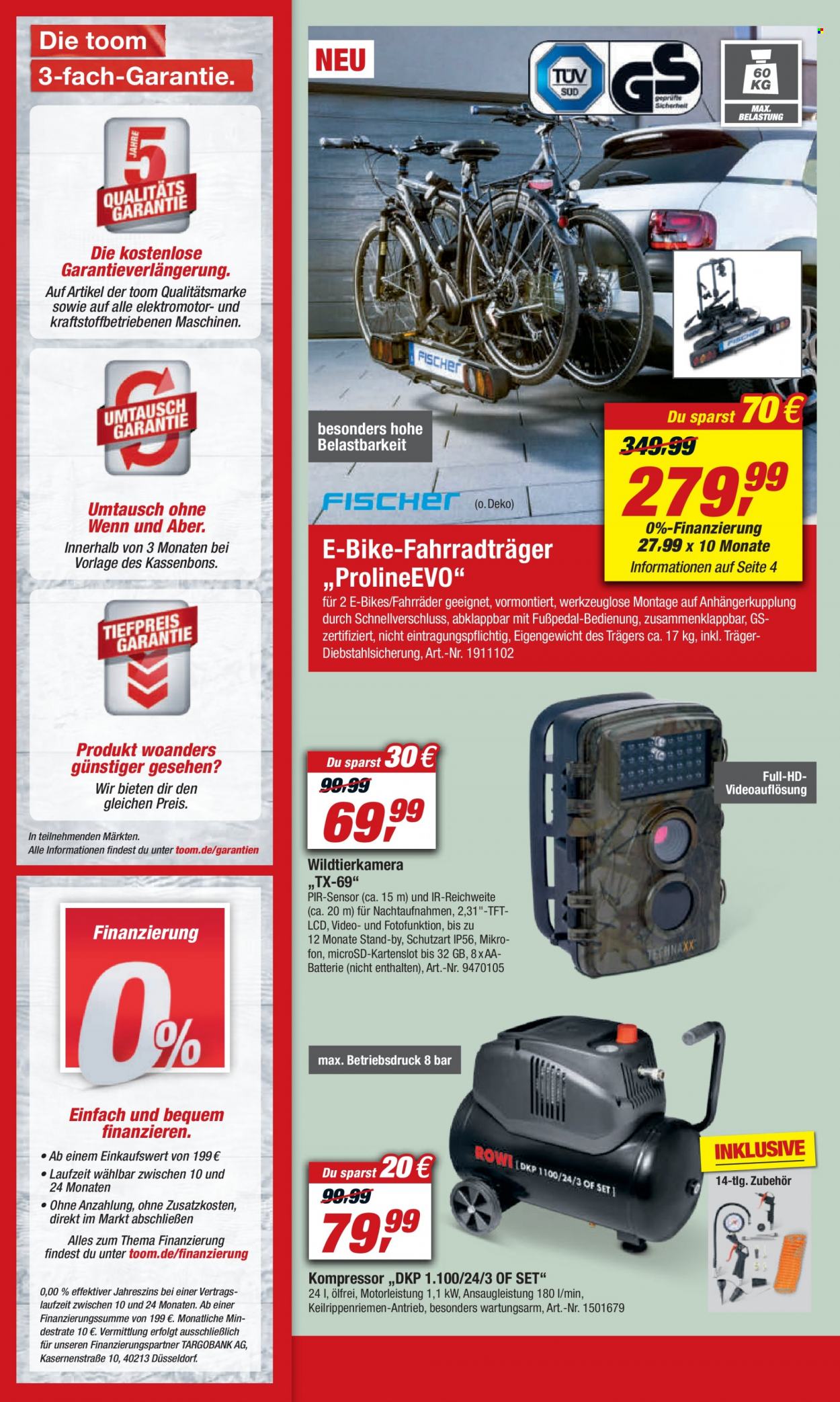 toom Baumarkt Prospekte  - 7.09.2021 - 11.09.2021. Seite 4
