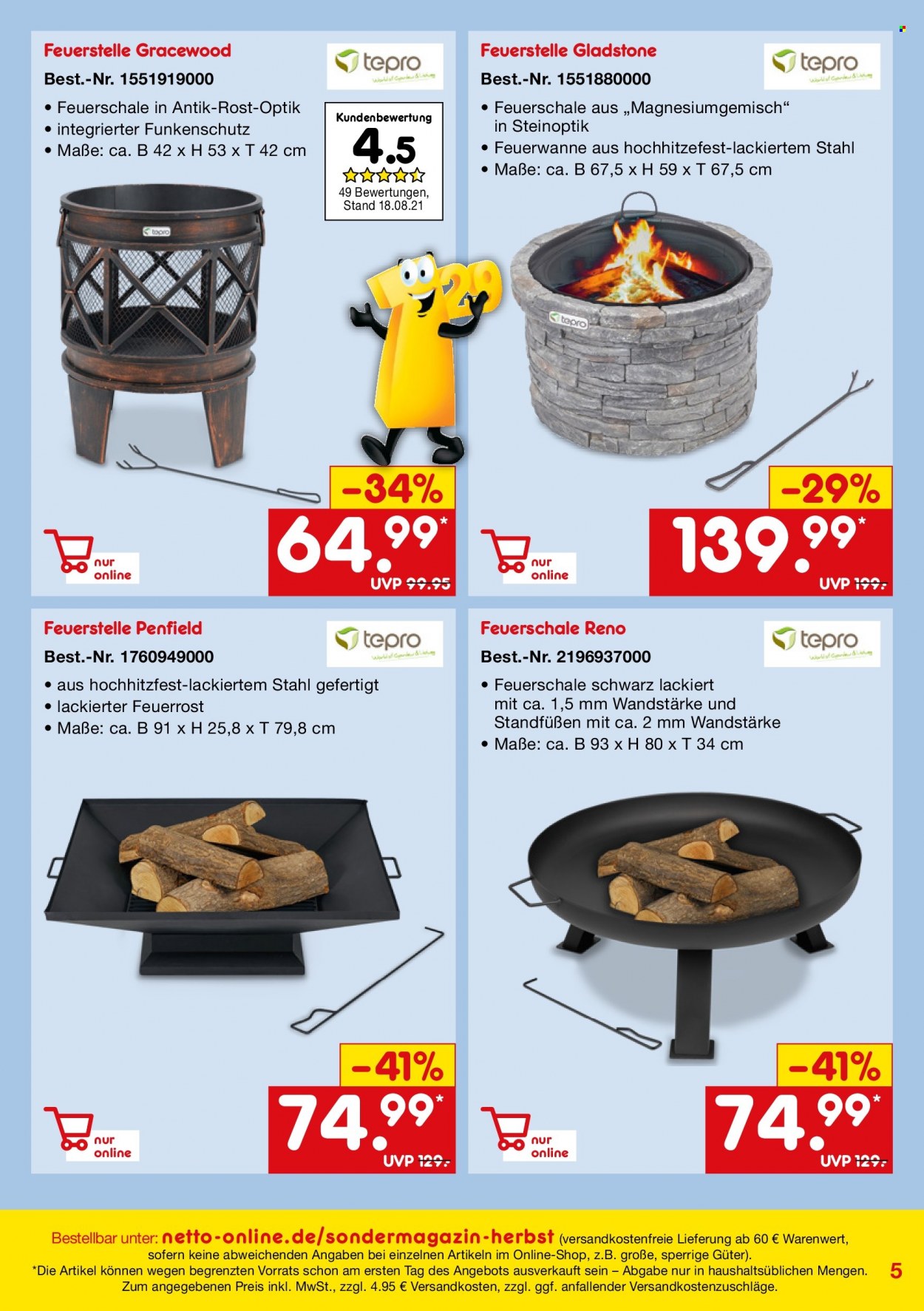 Netto Marken-Discount Prospekte  - 2.09.2021 - 31.10.2021. Seite 5