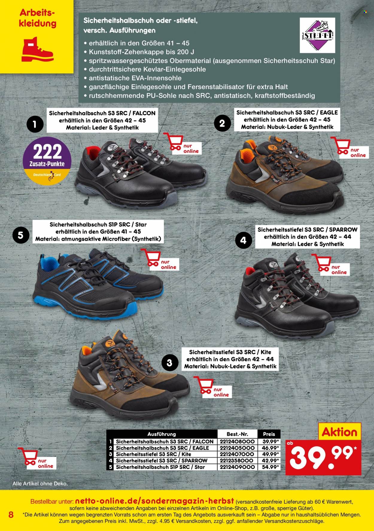 Netto Marken-Discount Prospekte  - 2.09.2021 - 31.10.2021. Seite 8