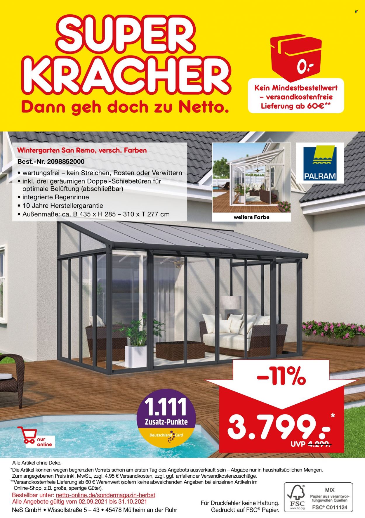 Netto Marken-Discount Prospekte  - 2.09.2021 - 31.10.2021. Seite 12