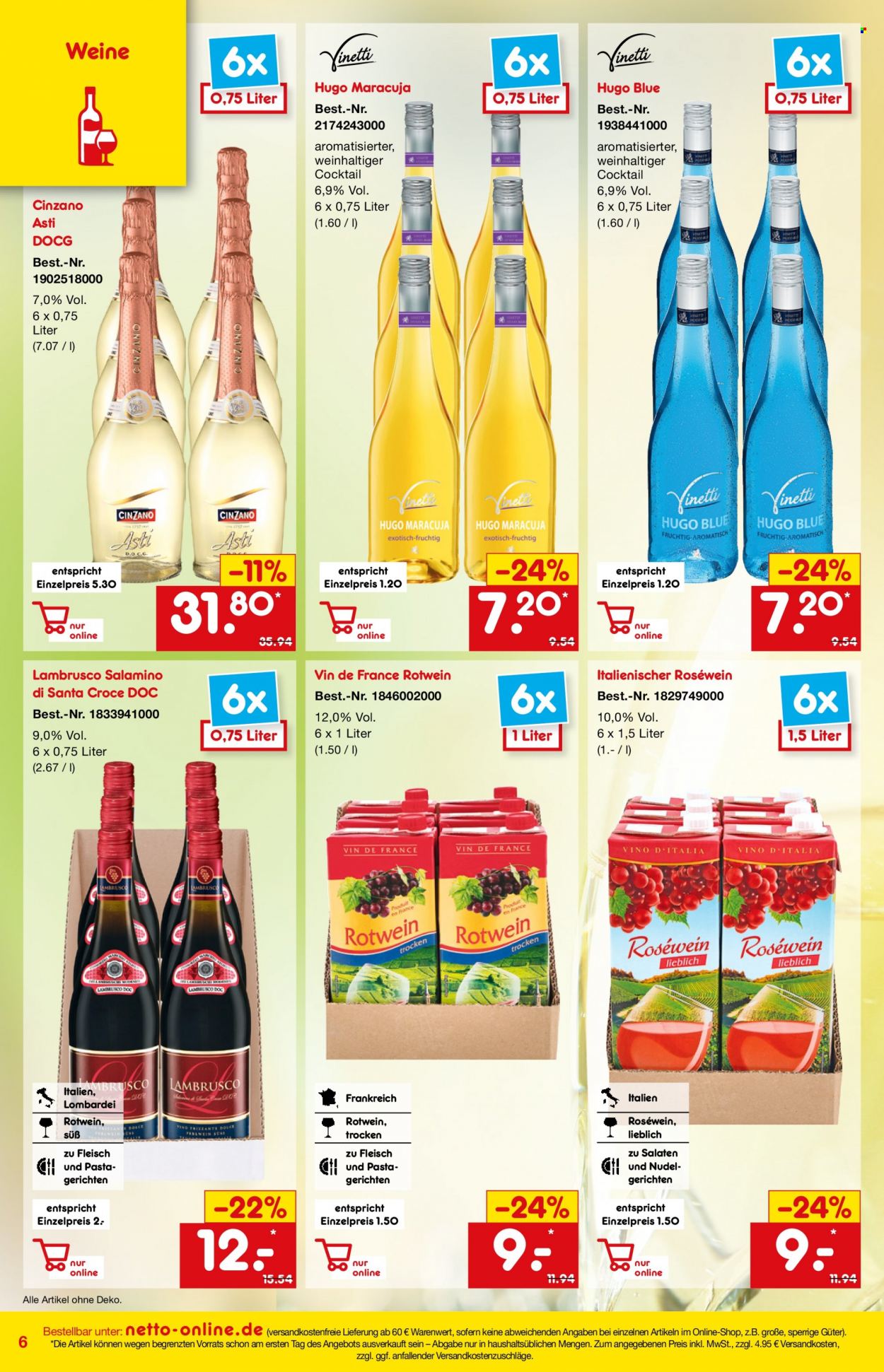 Netto Marken-Discount Prospekte  - 26.08.2021 - 30.09.2021. Seite 6