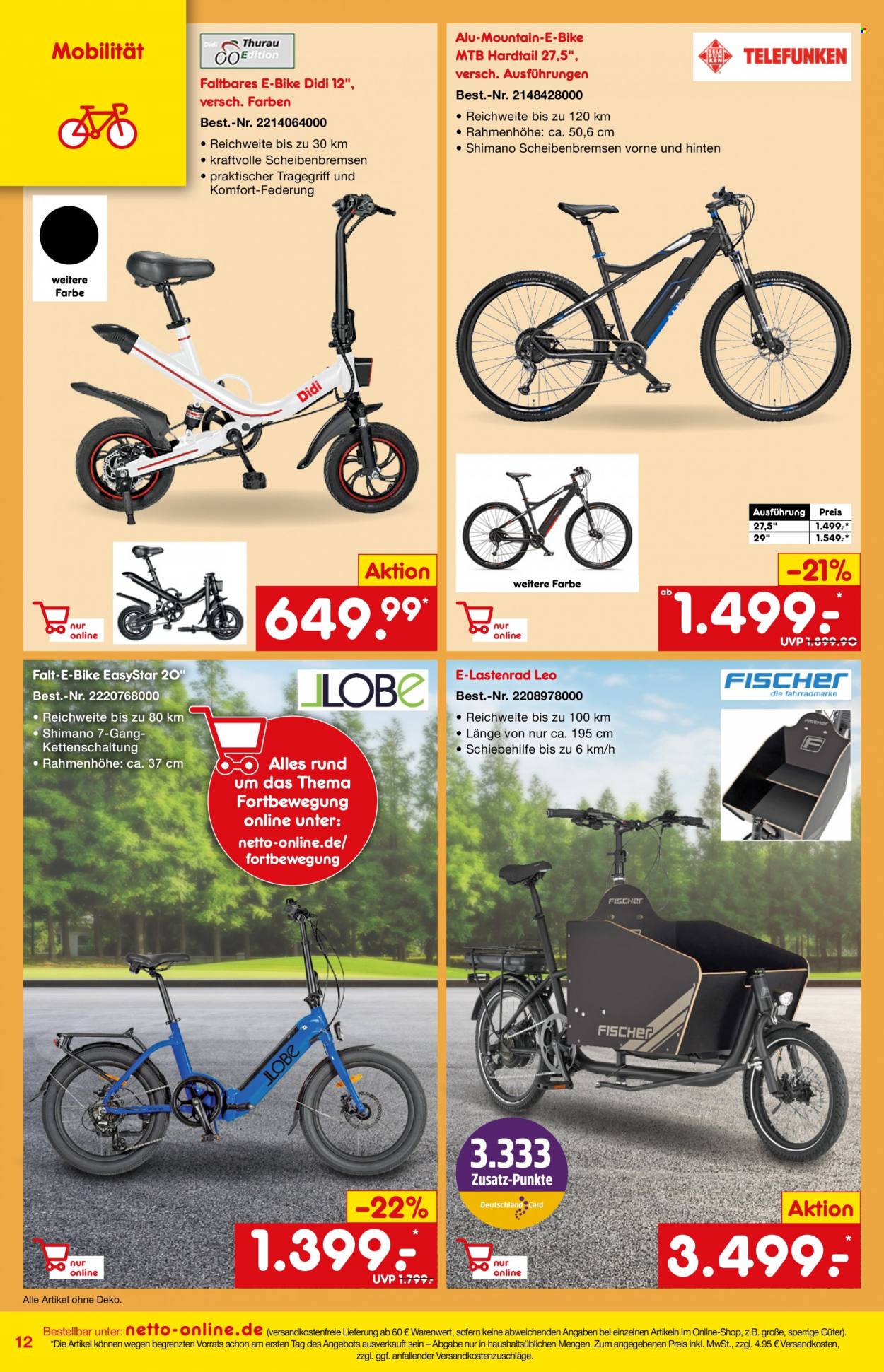 Netto Marken-Discount Prospekte  - 26.08.2021 - 30.09.2021. Seite 12