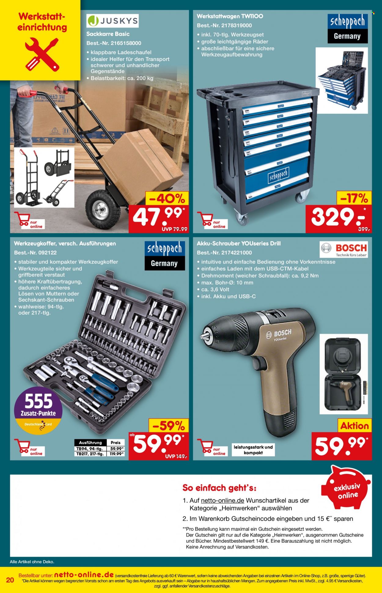 Netto Marken-Discount Prospekte  - 26.08.2021 - 30.09.2021. Seite 20