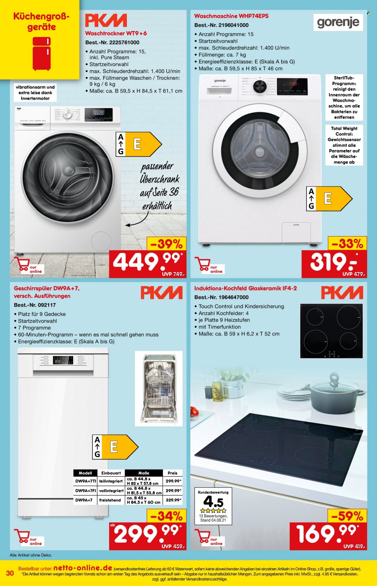 Netto Marken-Discount Prospekte  - 26.08.2021 - 30.09.2021. Seite 30