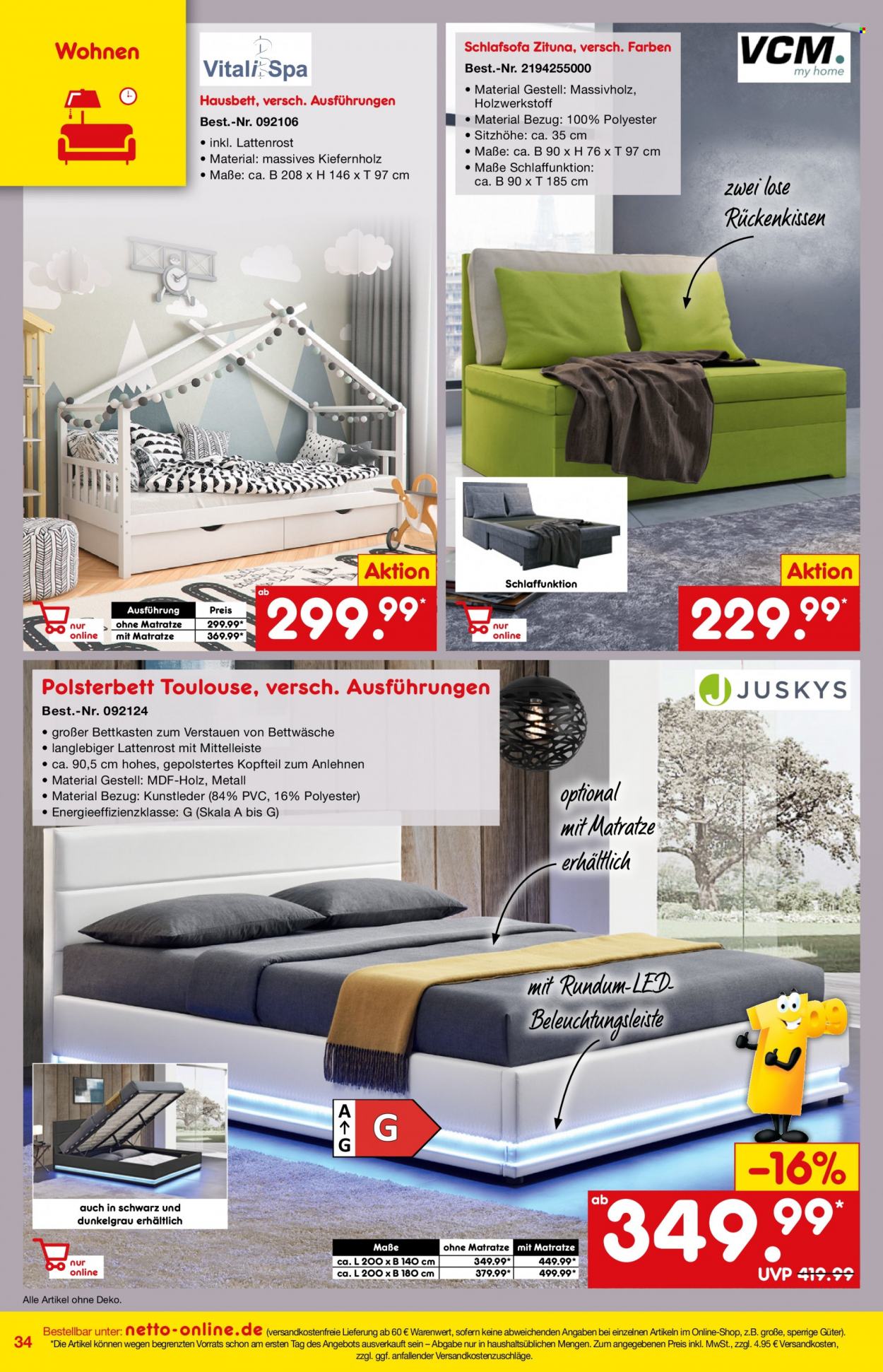Netto Marken-Discount Prospekte  - 26.08.2021 - 30.09.2021. Seite 34