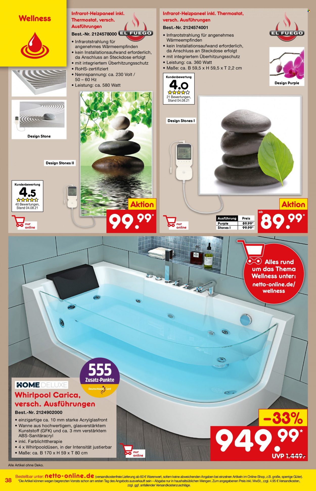 Netto Marken-Discount Prospekte  - 26.08.2021 - 30.09.2021. Seite 38