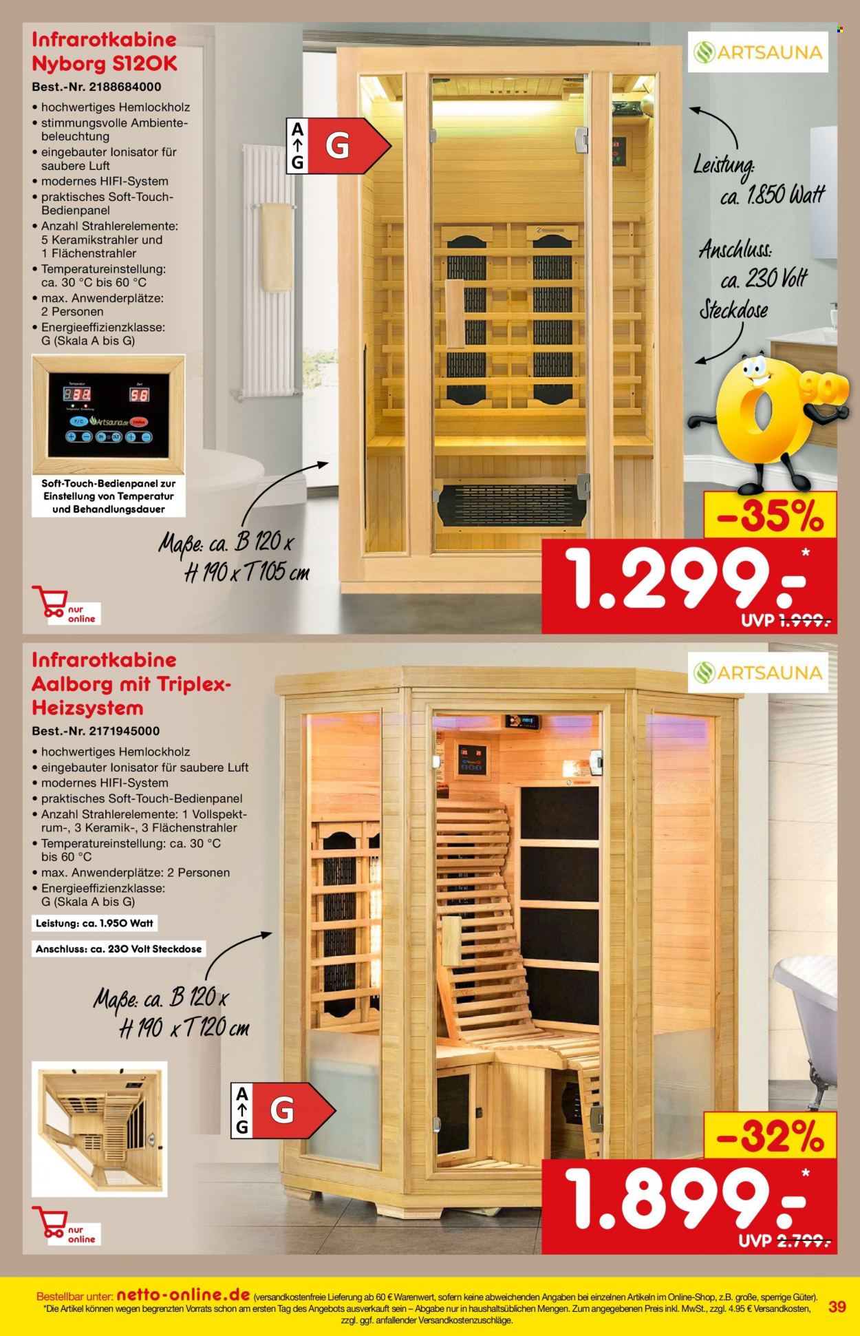 Netto Marken-Discount Prospekte  - 26.08.2021 - 30.09.2021. Seite 39