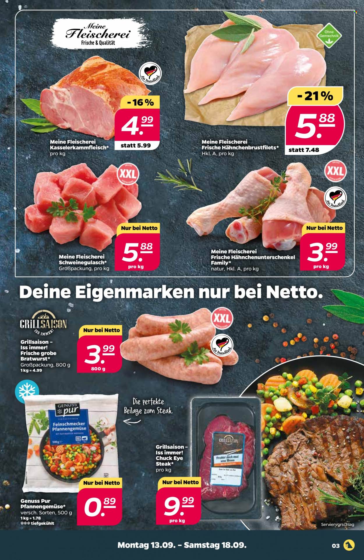 Netto Prospekte  - 13.09.2021 - 18.09.2021. Seite 3