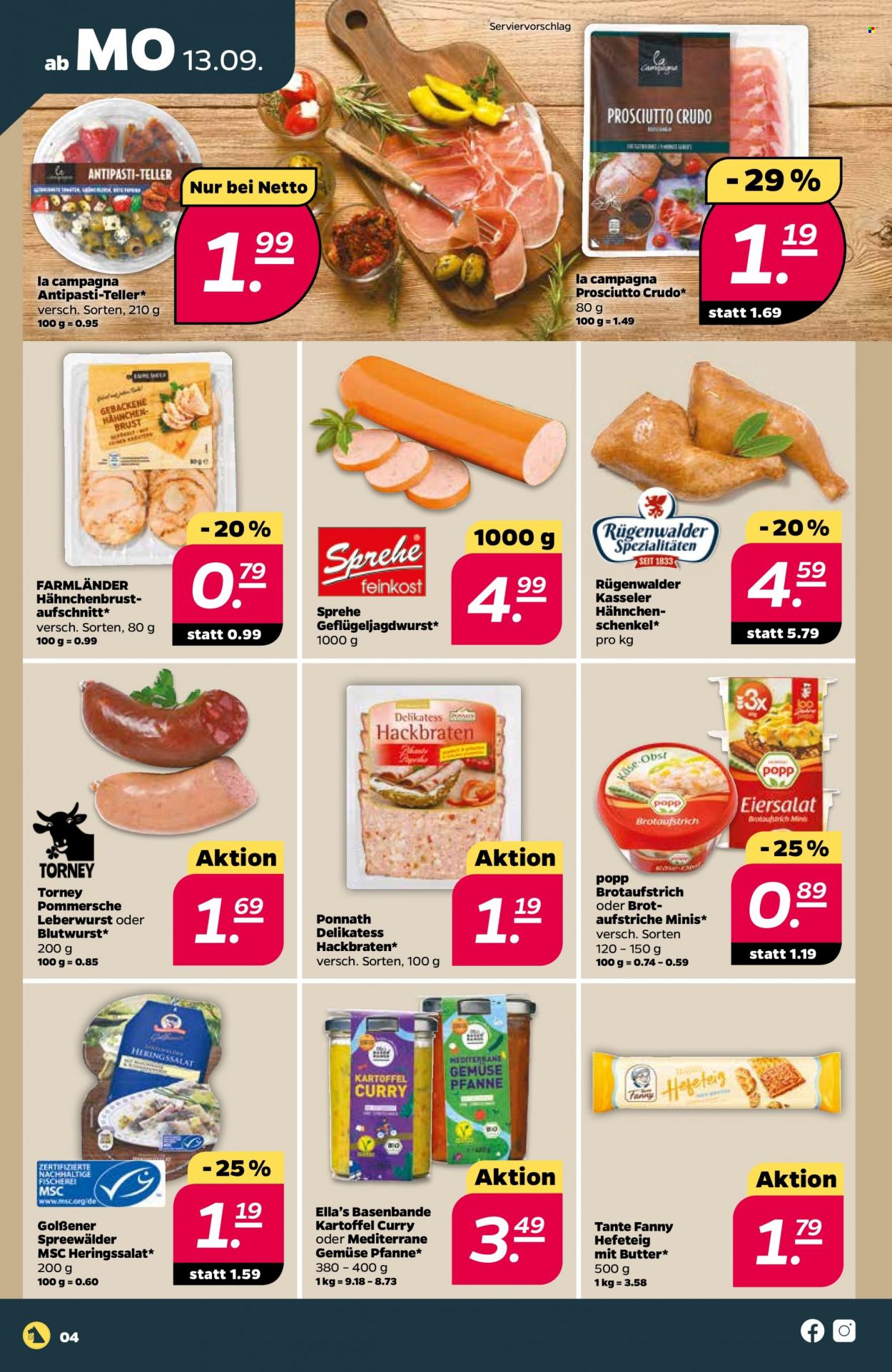 Netto Prospekte  - 13.09.2021 - 18.09.2021. Seite 4