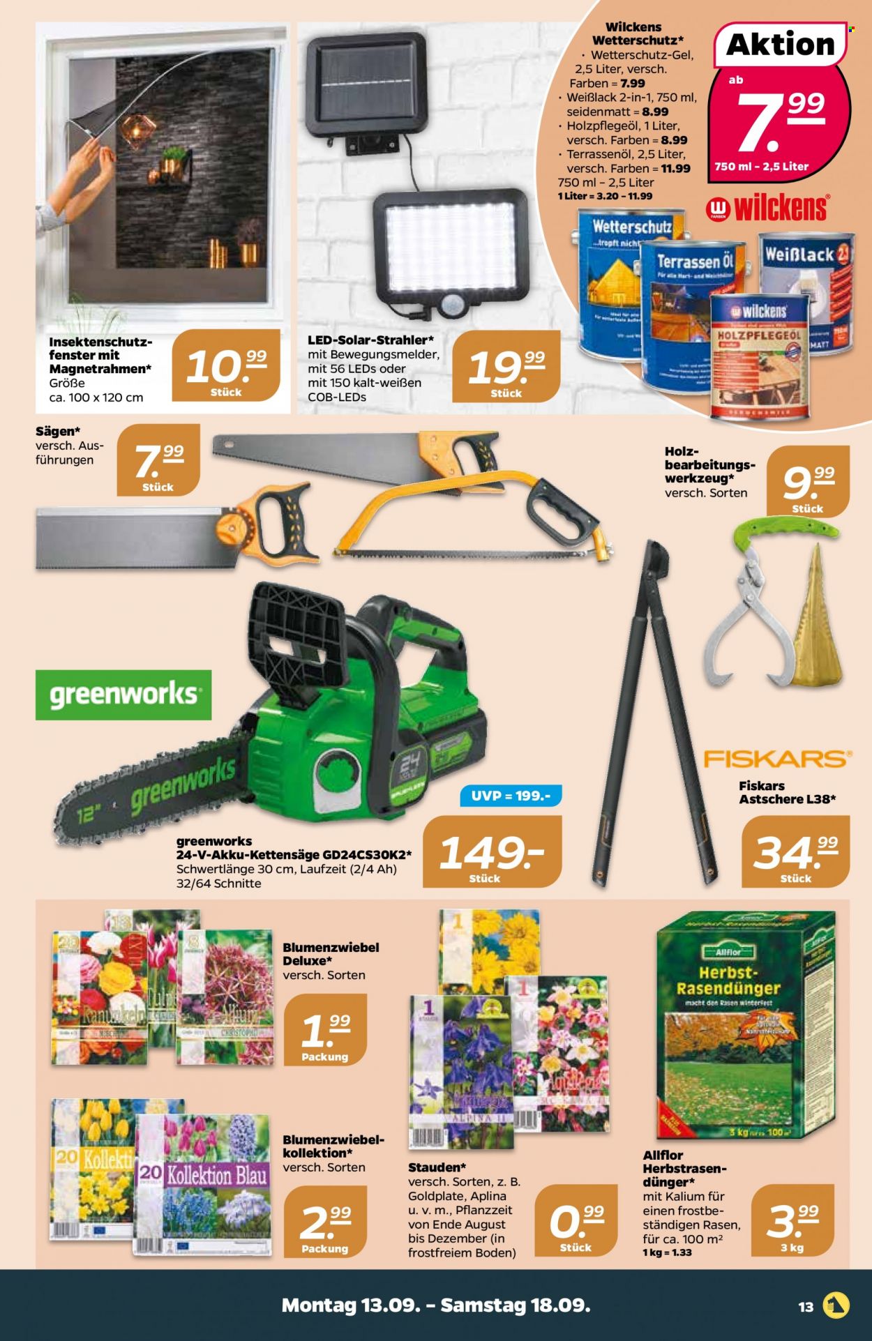Netto Prospekte  - 13.09.2021 - 18.09.2021. Seite 13