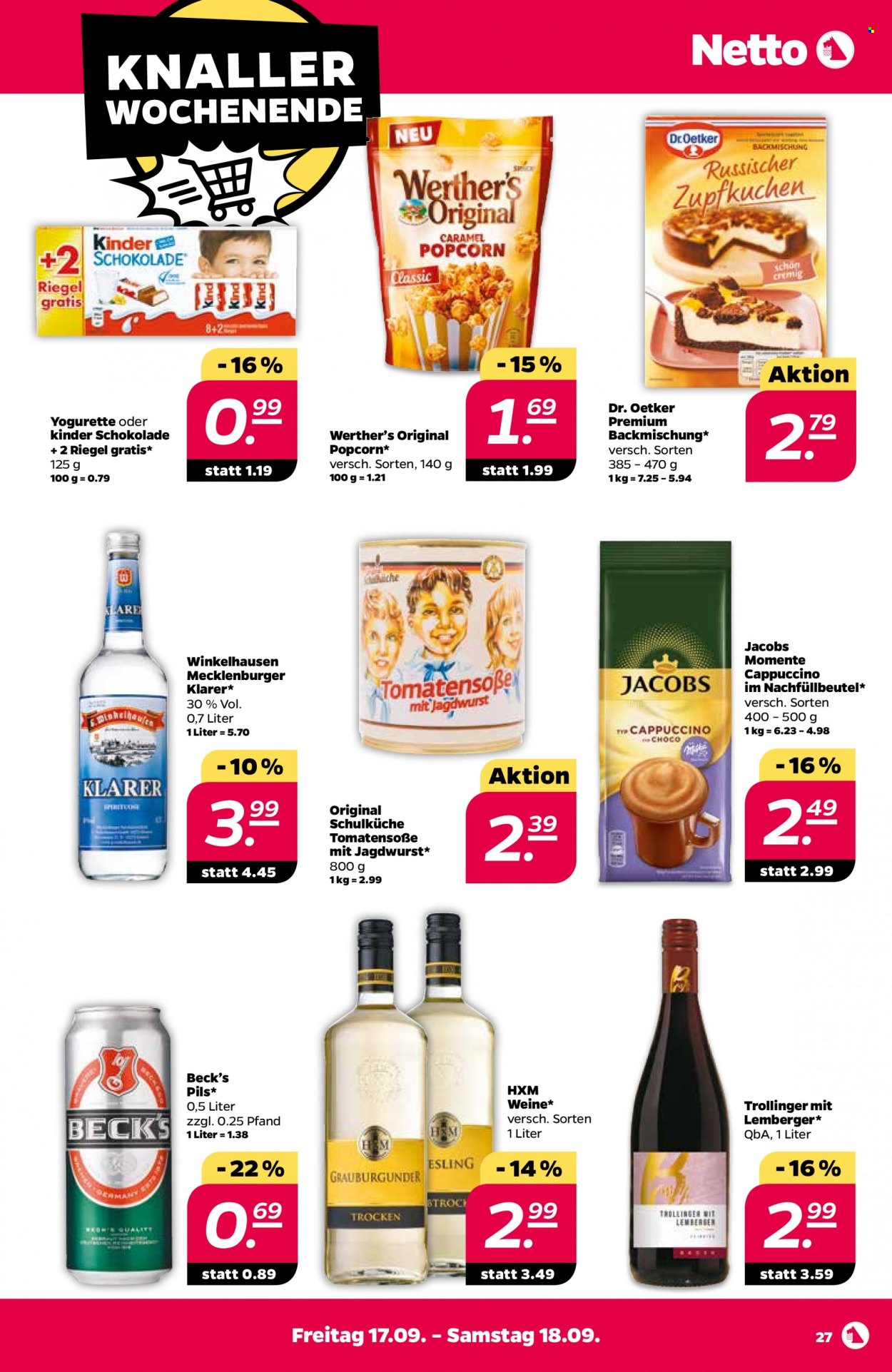 Netto Prospekte  - 13.09.2021 - 18.09.2021. Seite 27