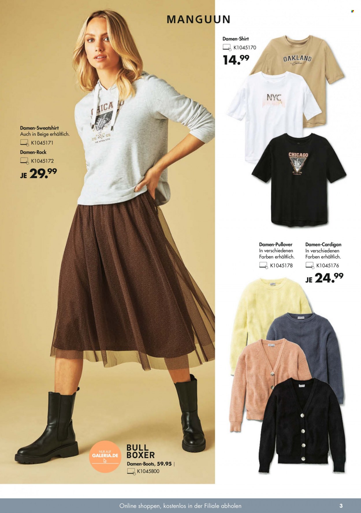GALERIA Karstadt Kaufhof Prospekte  - 8.09.2021 - 14.09.2021. Seite 3