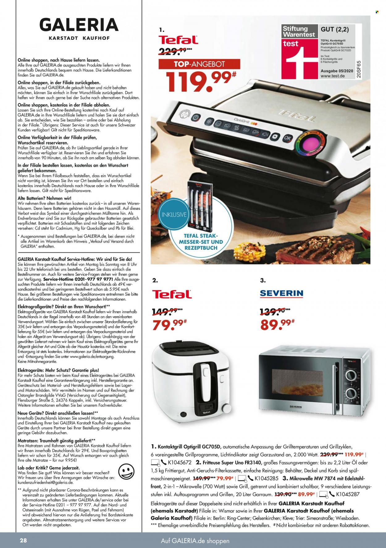 GALERIA Karstadt Kaufhof Prospekte  - 8.09.2021 - 14.09.2021. Seite 28