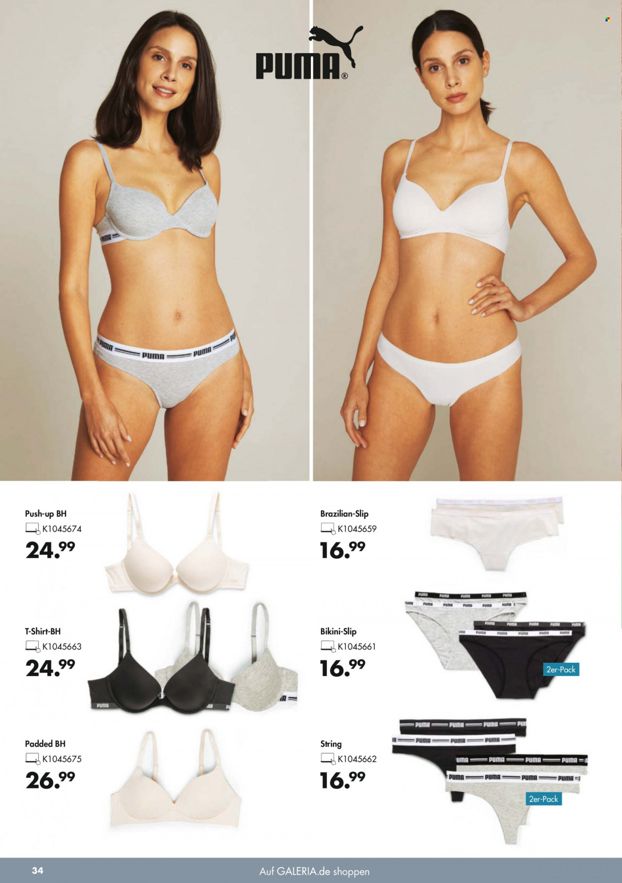 GALERIA Karstadt Kaufhof Prospekte  - 8.09.2021 - 14.09.2021. Seite 34