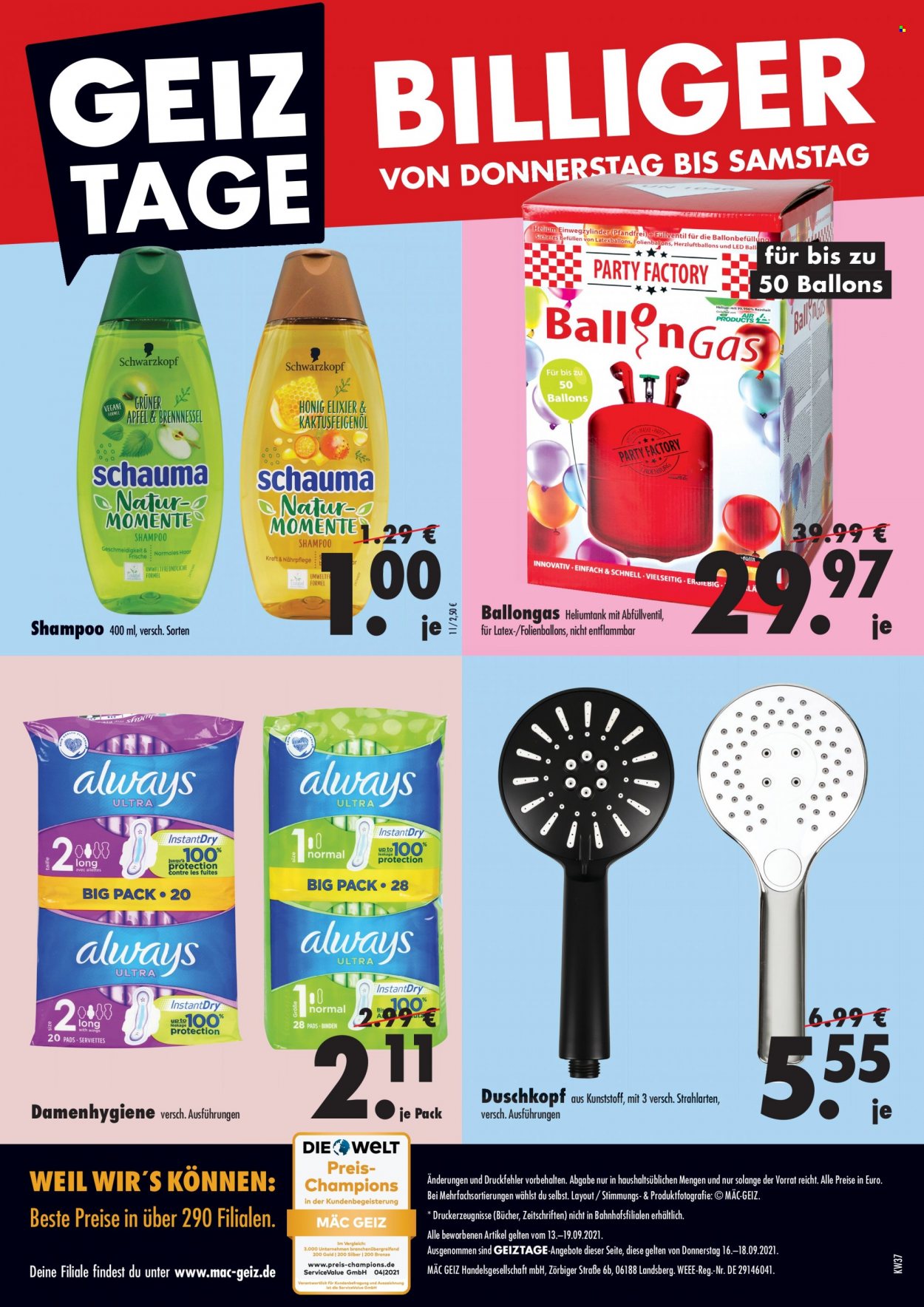 Mäc-Geiz Prospekte  - 13.09.2021 - 19.09.2021. Seite 7