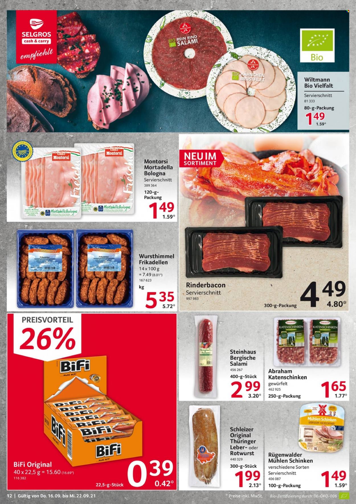 Selgros Prospekte  - 16.09.2021 - 22.09.2021. Seite 12