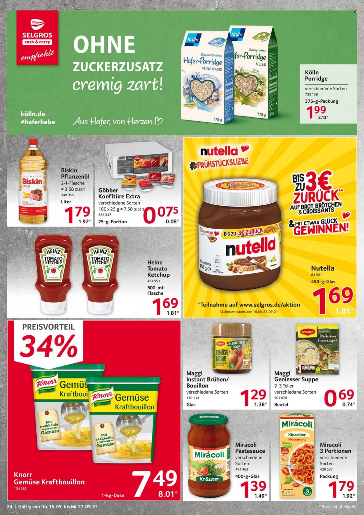 Selgros Prospekte  - 16.09.2021 - 22.09.2021. Seite 24