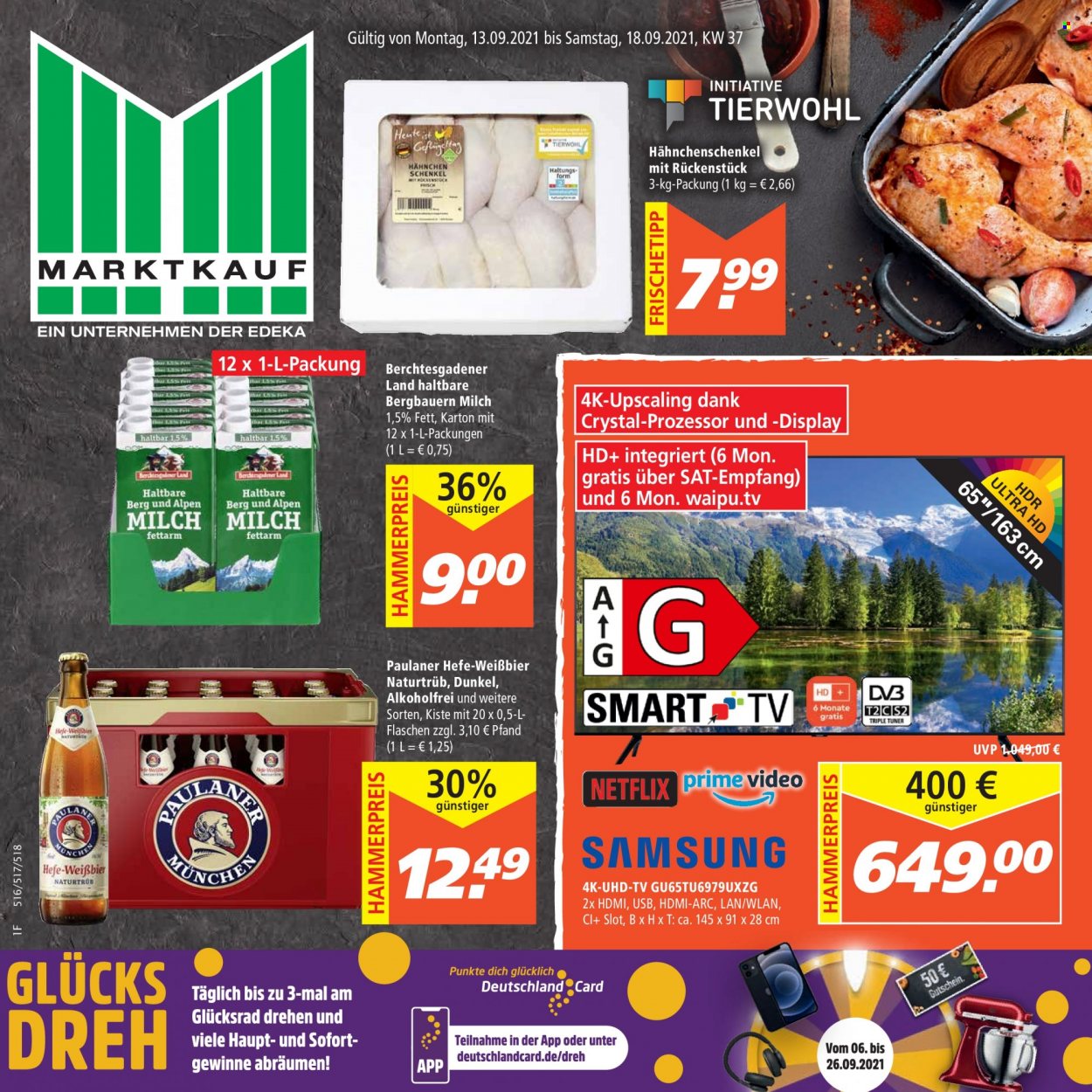 Marktkauf Prospekte  - 13.09.2021 - 18.09.2021. Seite 1