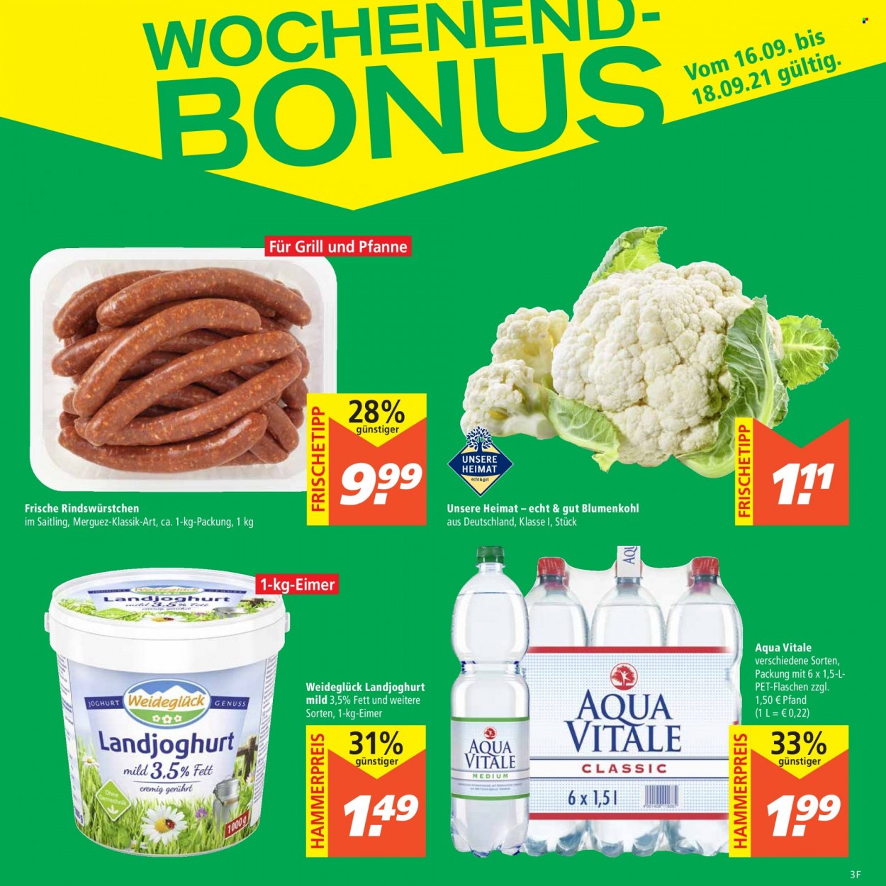 Marktkauf Prospekte  - 13.09.2021 - 18.09.2021. Seite 3
