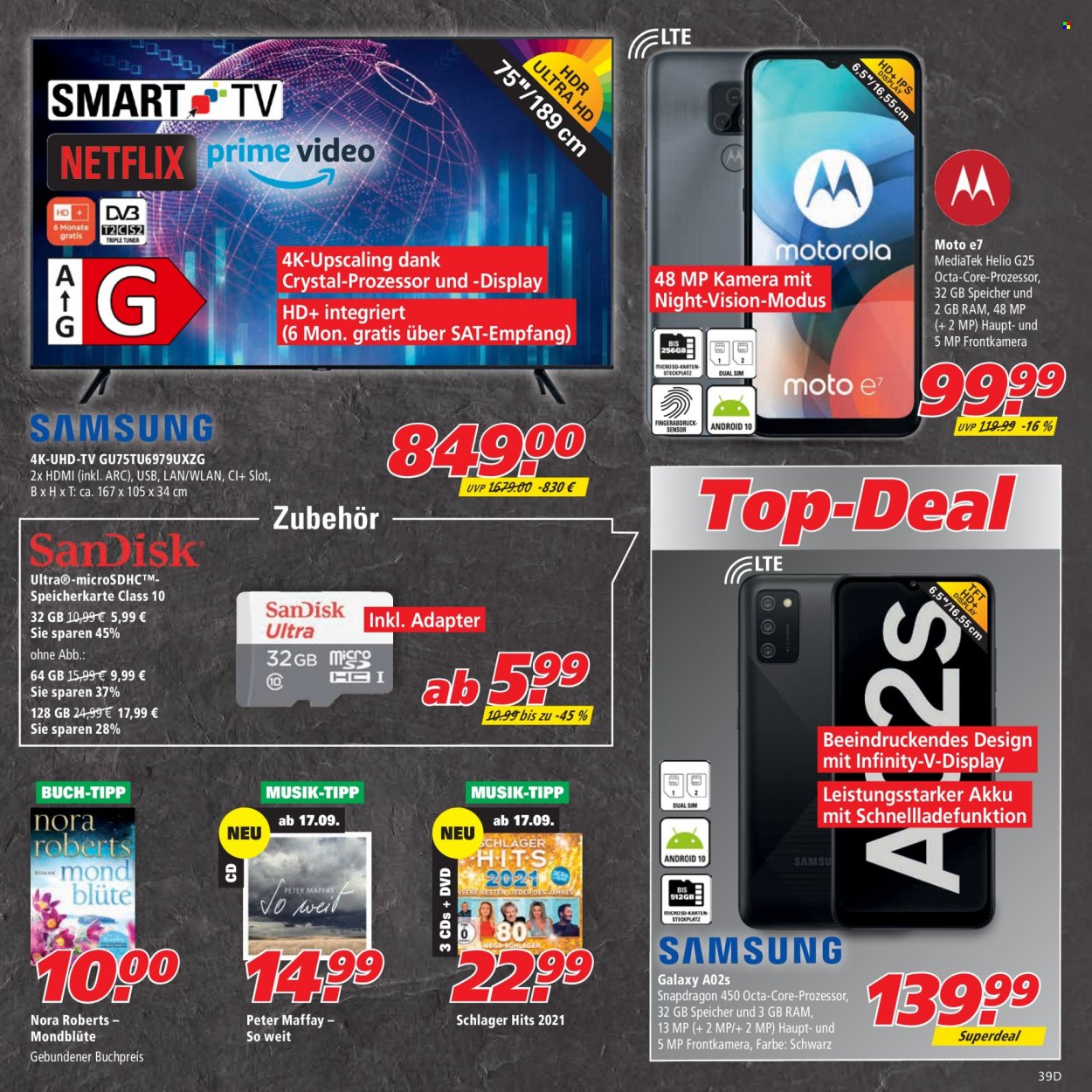 Marktkauf Prospekte  - 13.09.2021 - 18.09.2021. Seite 39
