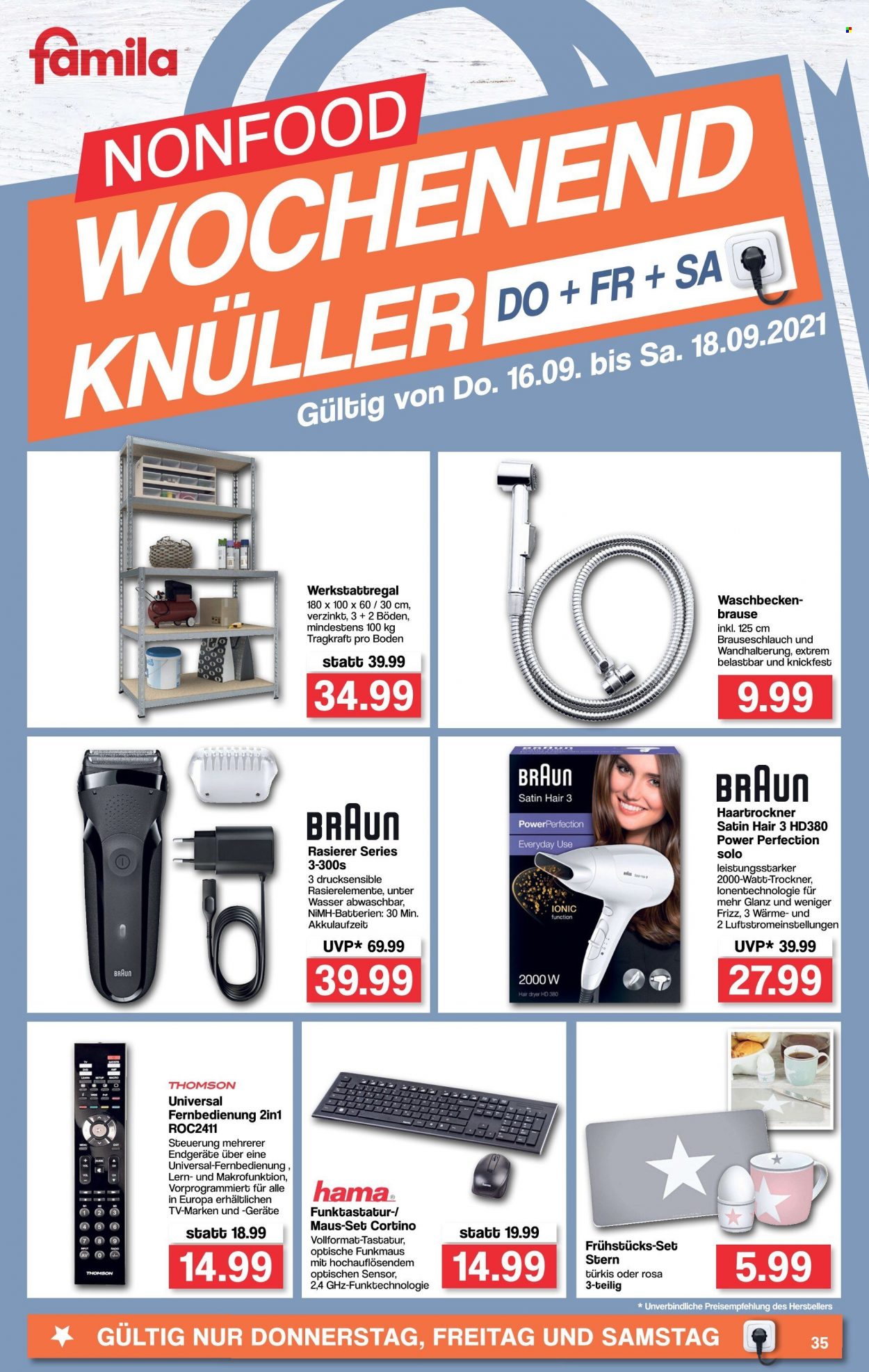 famila Prospekte  - 13.09.2021 - 18.09.2021. Seite 35