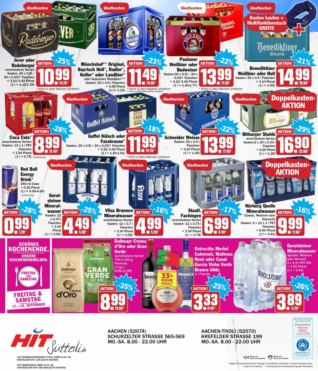 Hit Prospekte  - 13.09.2021 - 18.09.2021. Seite 20