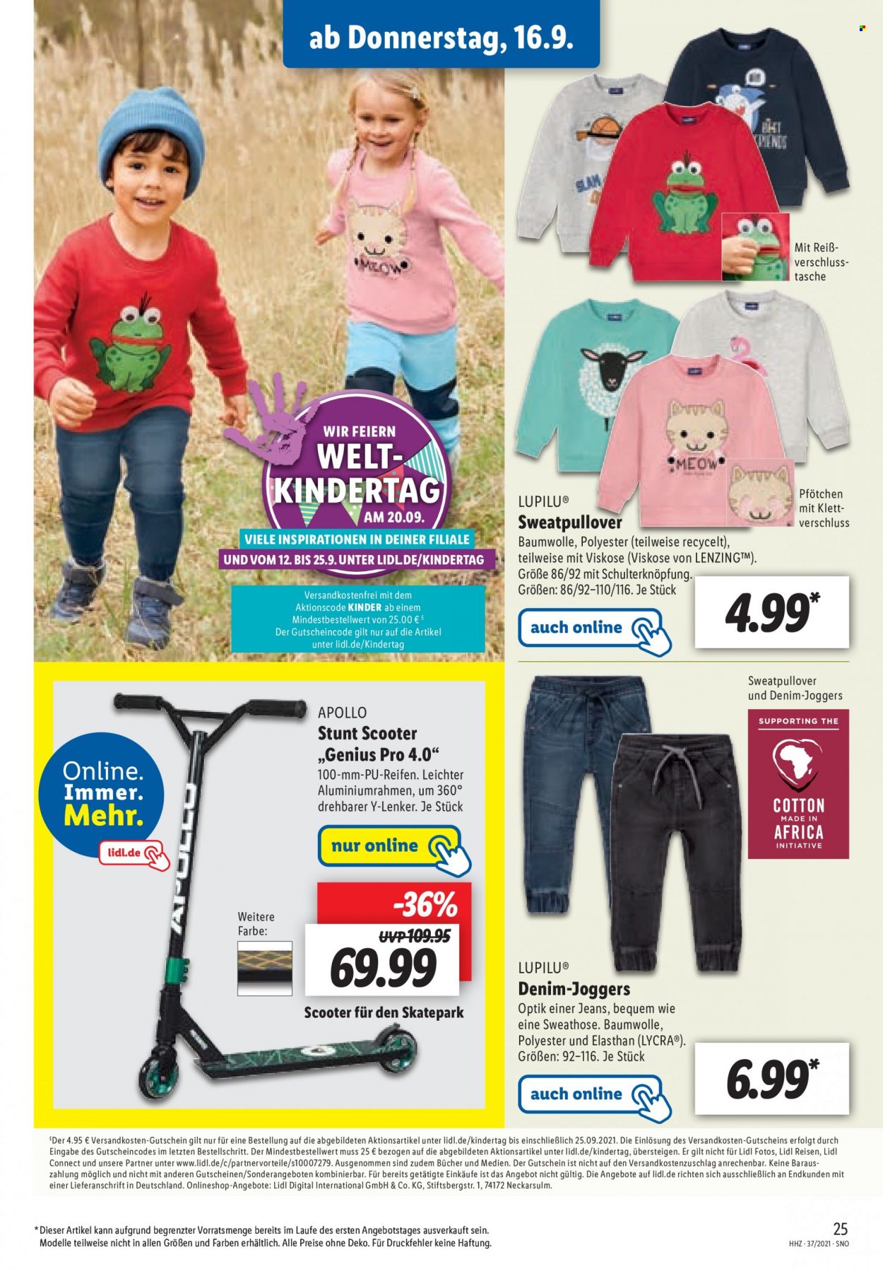 Lidl Prospekte  - 13.09.2021 - 18.09.2021. Seite 25