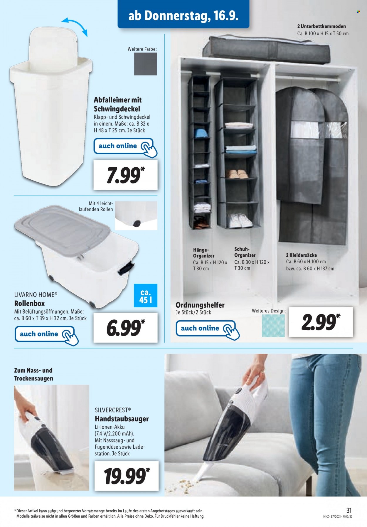 Lidl Prospekte  - 13.09.2021 - 18.09.2021. Seite 31